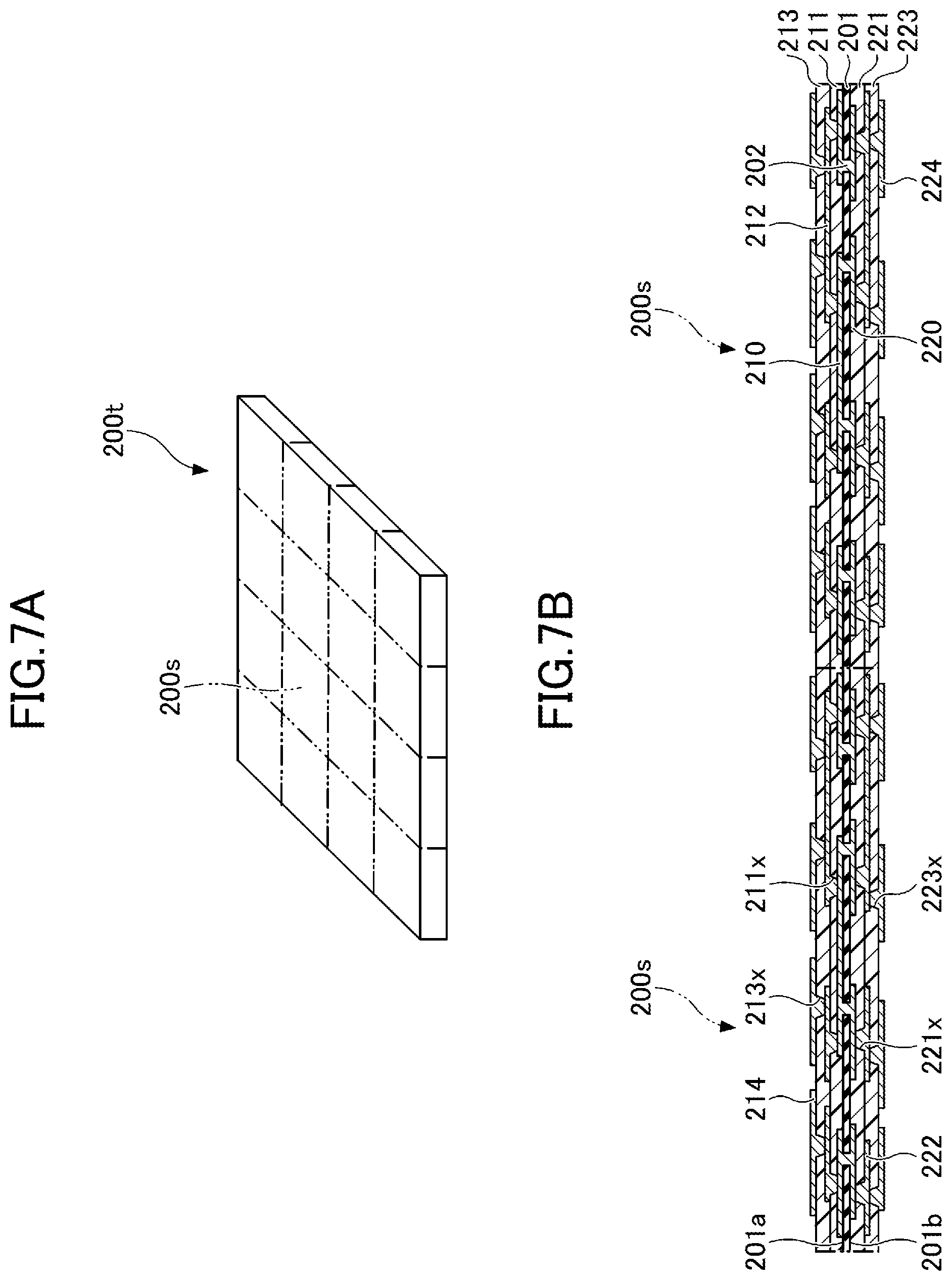 Patent US12317426 Figure 7 – Laminated wiring board