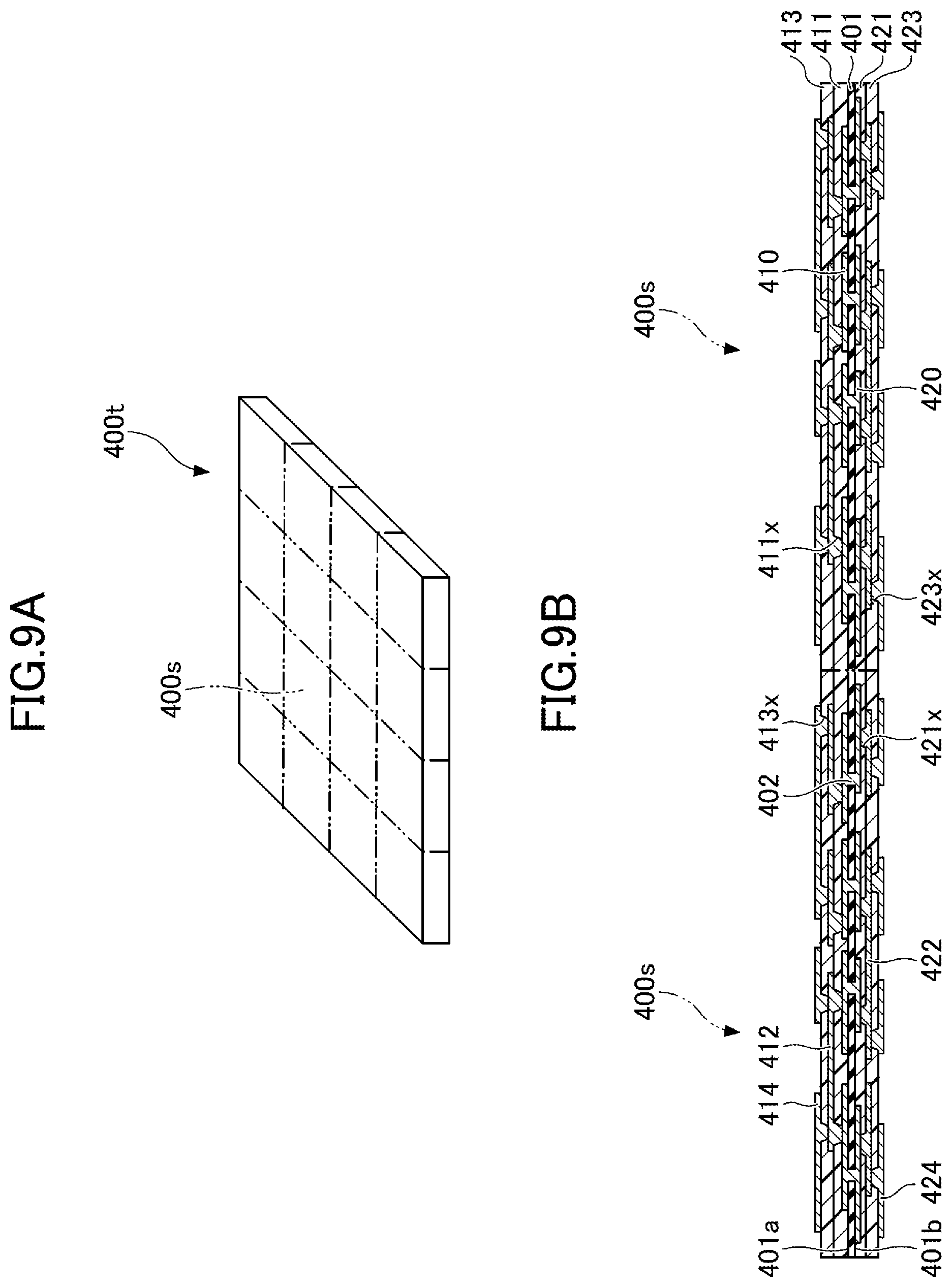 Patent US12317426 Figure 9 – Laminated wiring board