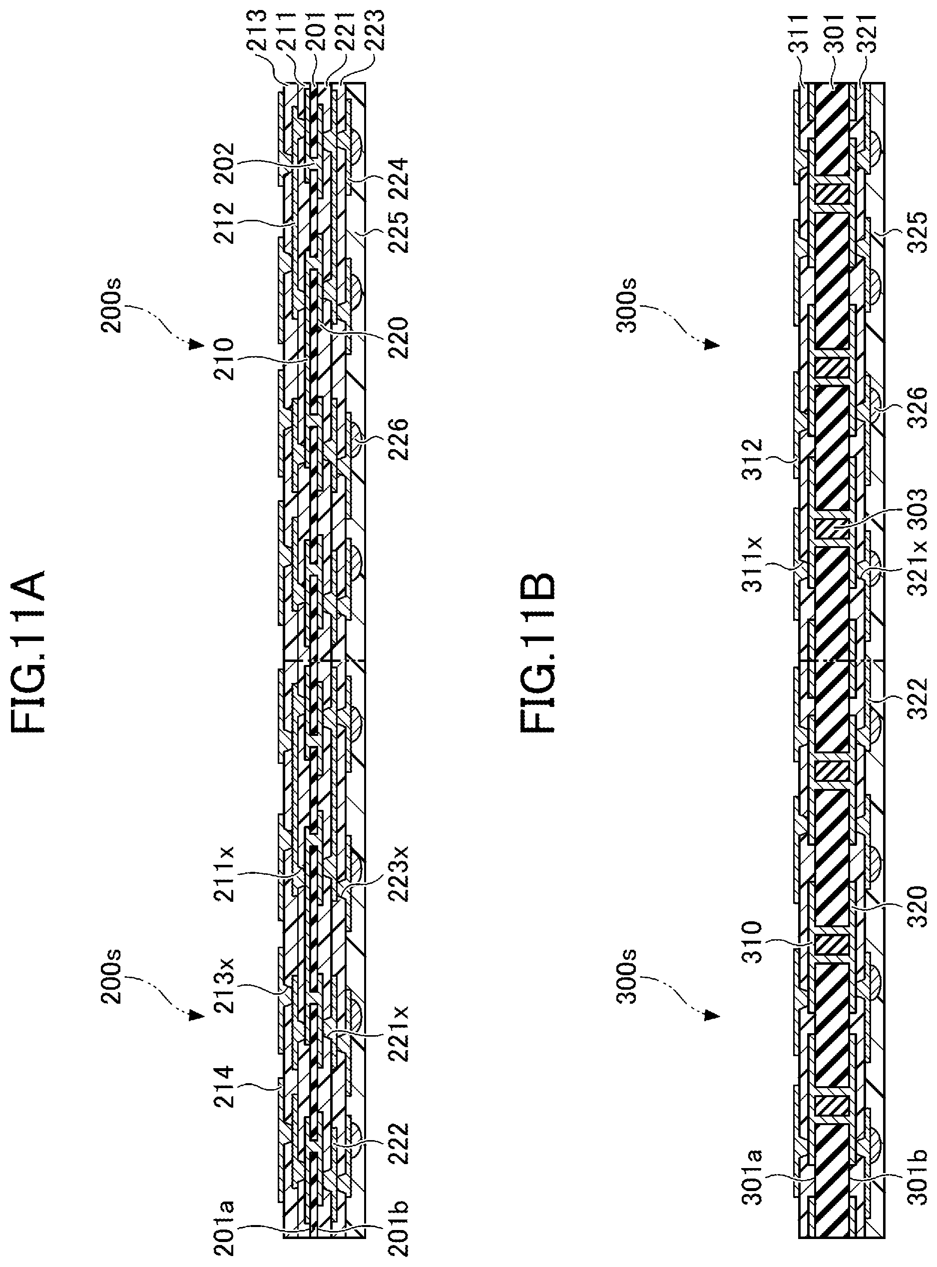 Patent US12317426 Figure 11 – Laminated wiring board