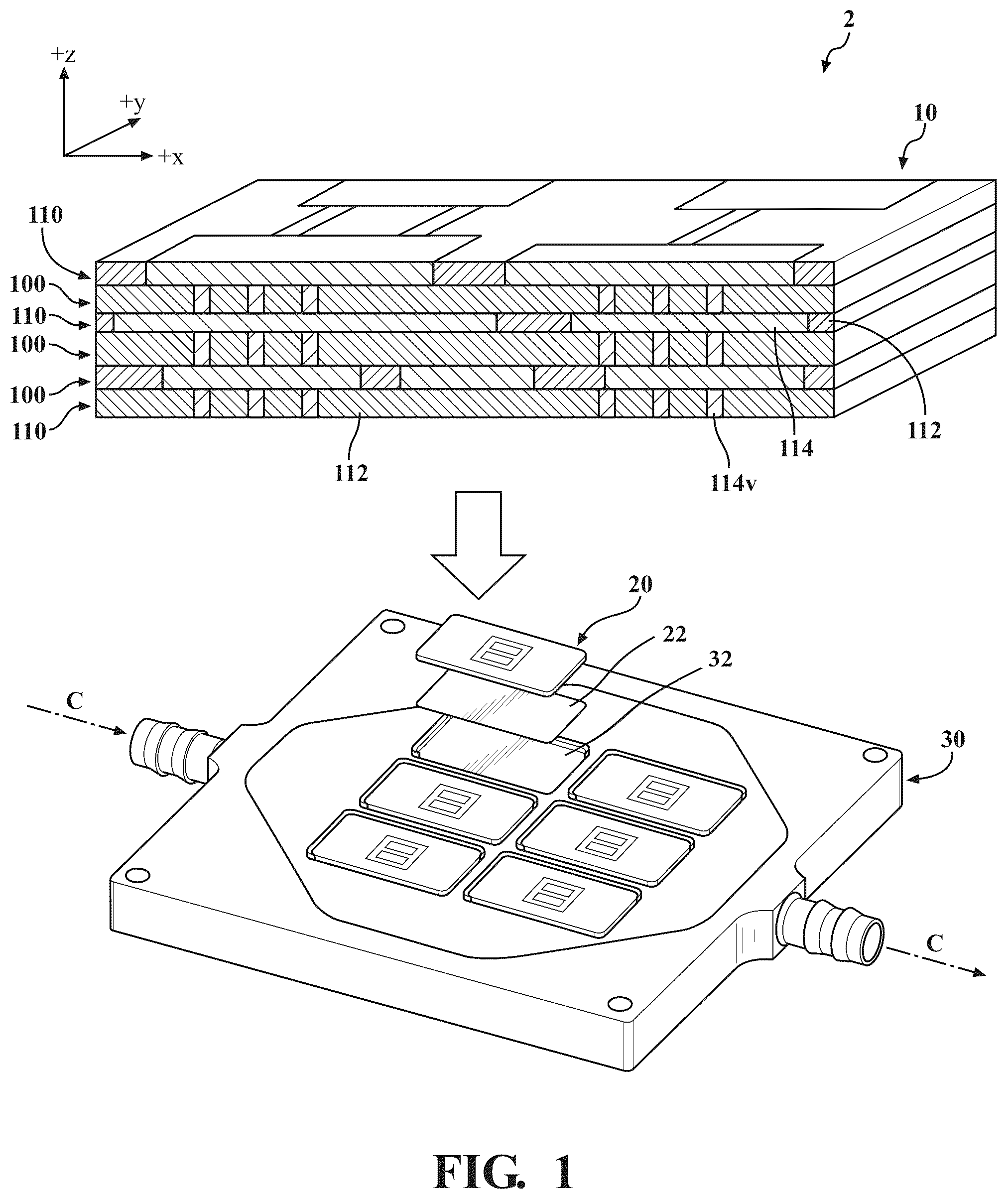 Patent US12317427 Figure 1 – UV curable dielectric materials for 3D printing and 3D printing systems with the same