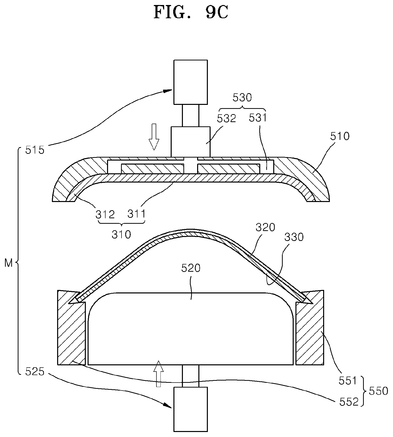Patent US12317428 Figure 9 – Display device, and method and apparatus for manufacturing the same