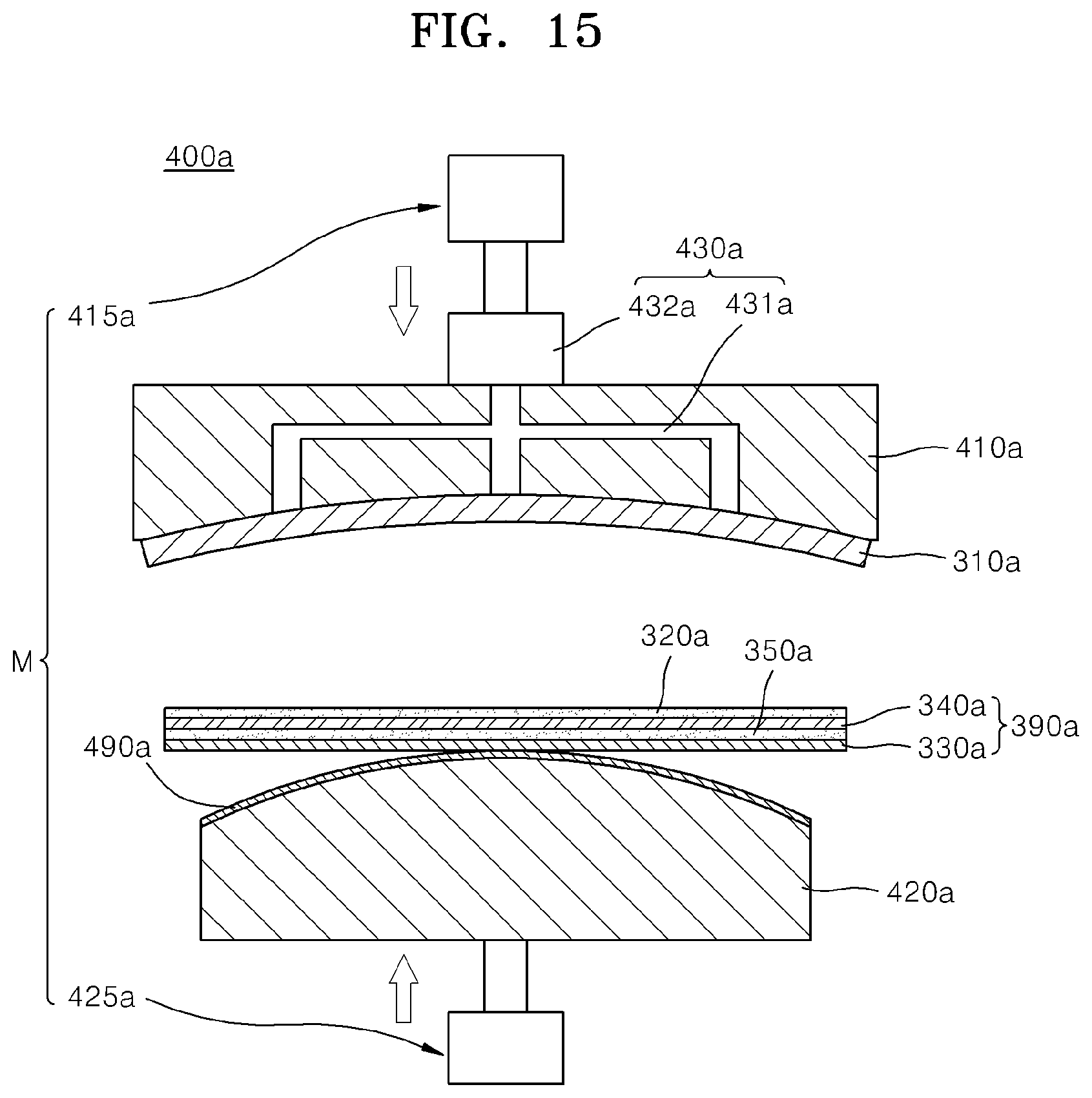 Patent US12317428 Figure 15 – Display device, and method and apparatus for manufacturing the same