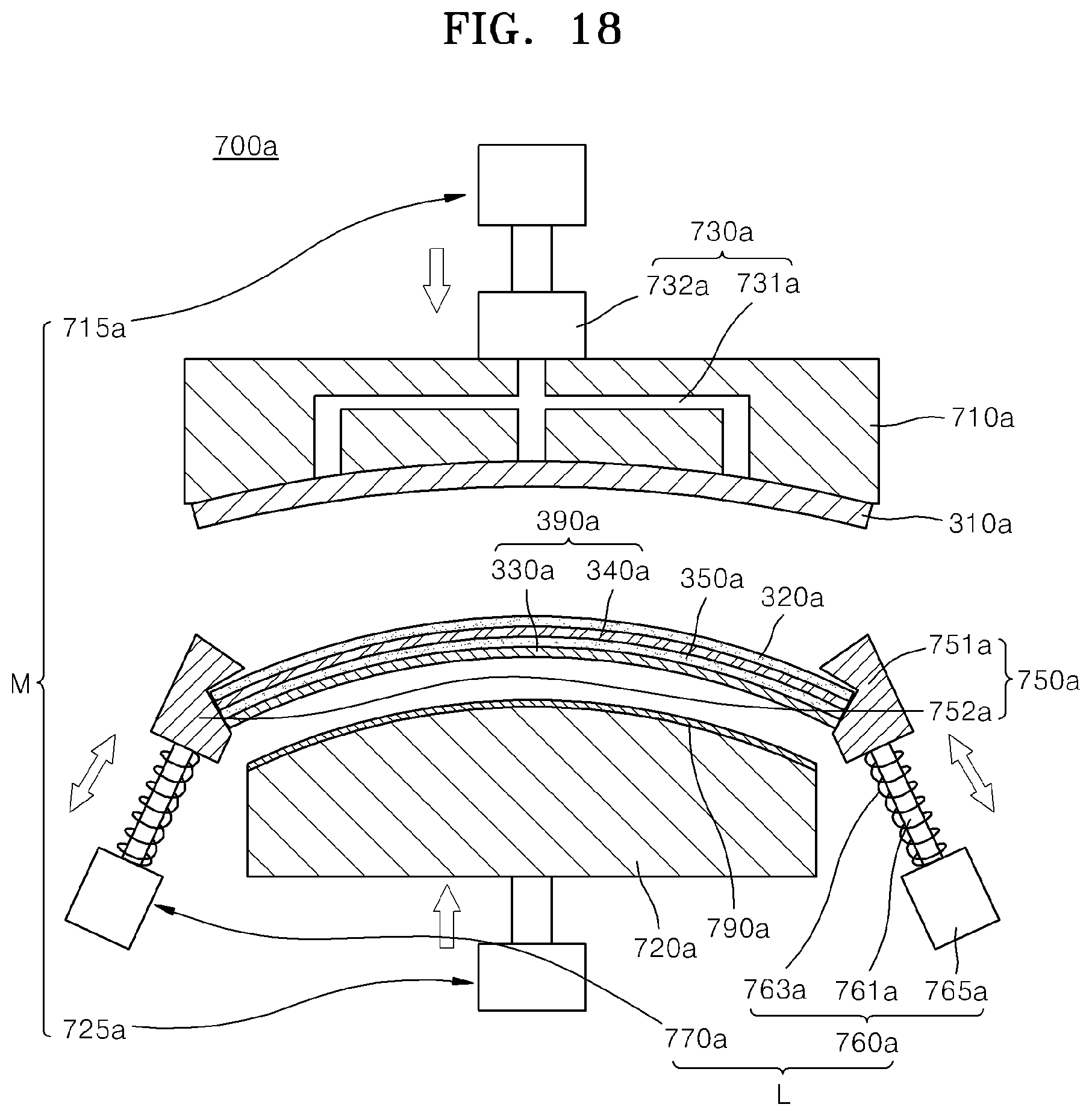 Patent US12317428 Figure 18 – Display device, and method and apparatus for manufacturing the same
