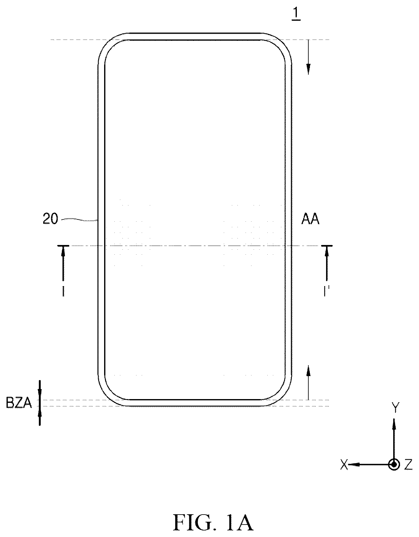 Patent US12317429 Figure 1 – Display module and display device