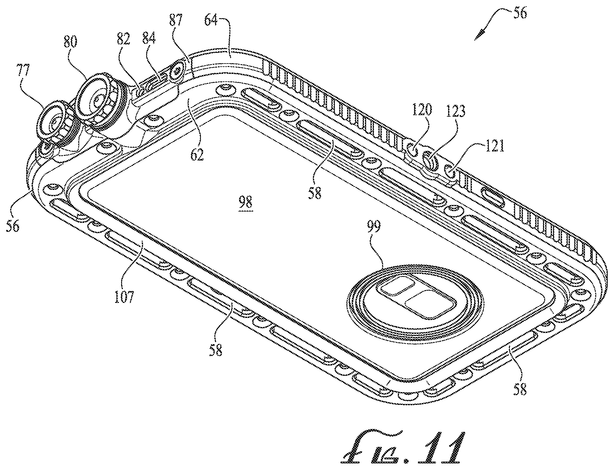 Patent US12317431 Figure 6 – Mounting system, devices, methods and uses thereof