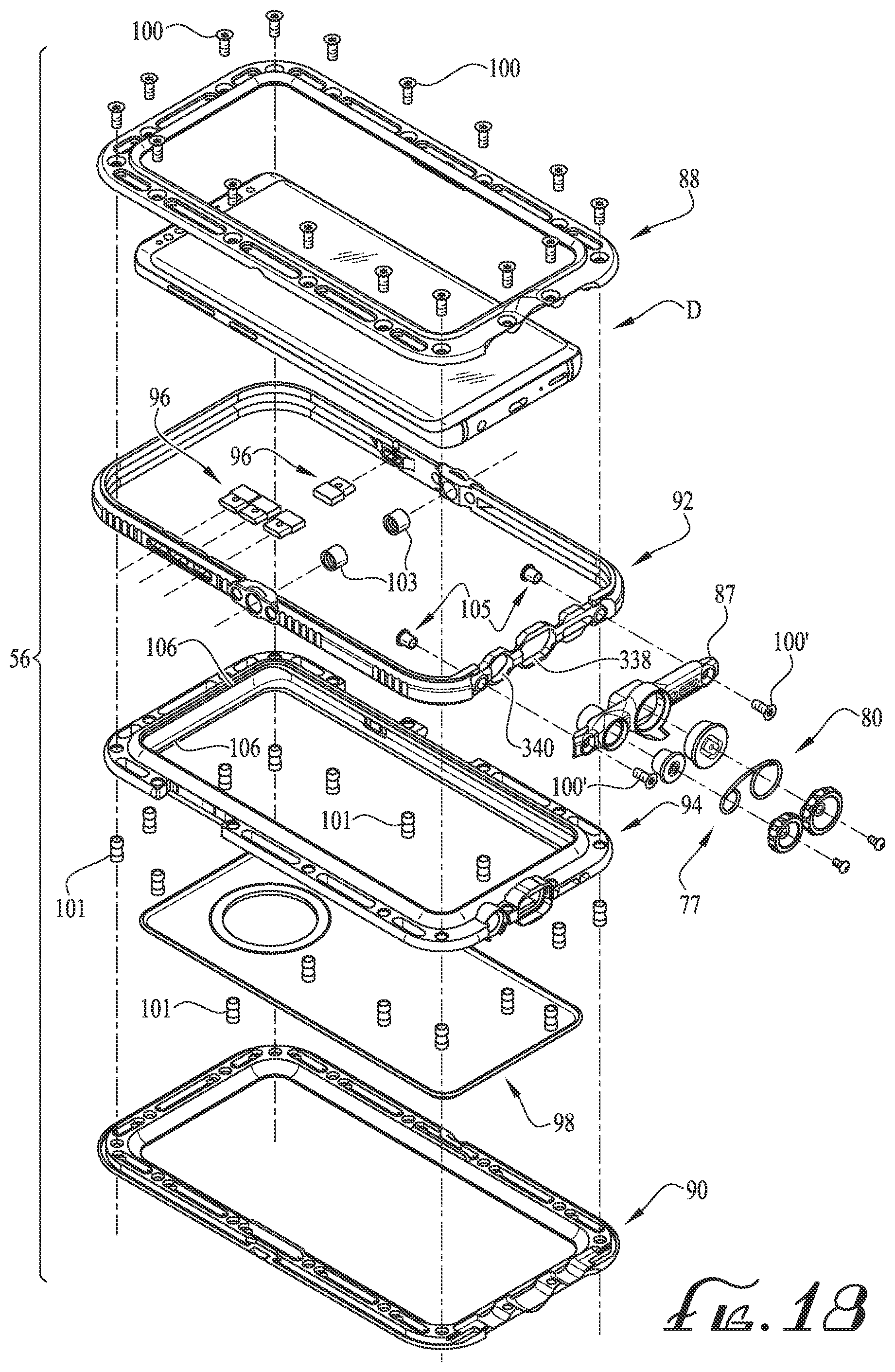 Patent US12317431 Figure 9 – Mounting system, devices, methods and uses thereof