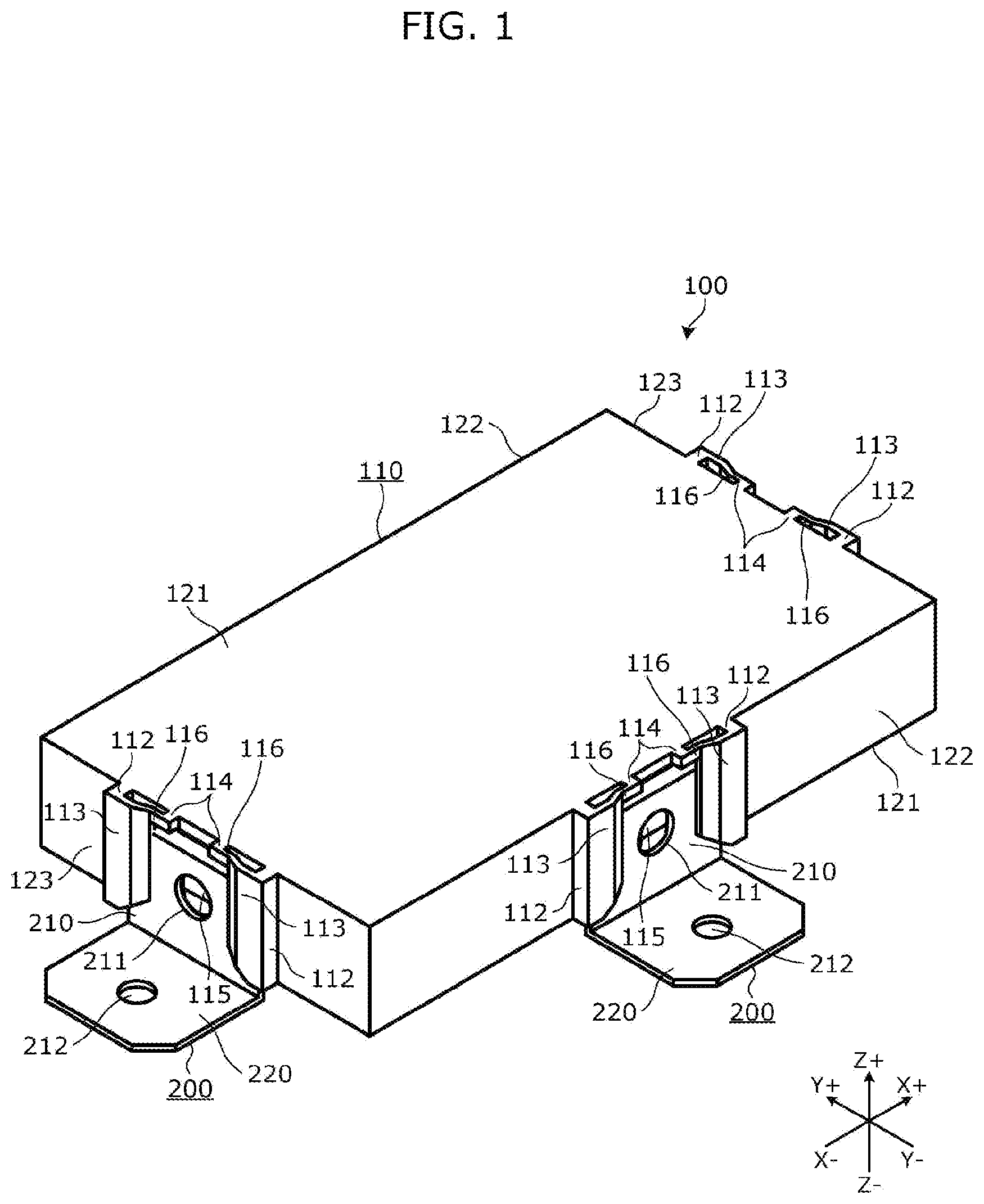 Patent US12317432 Figure 1 – Housing and control device