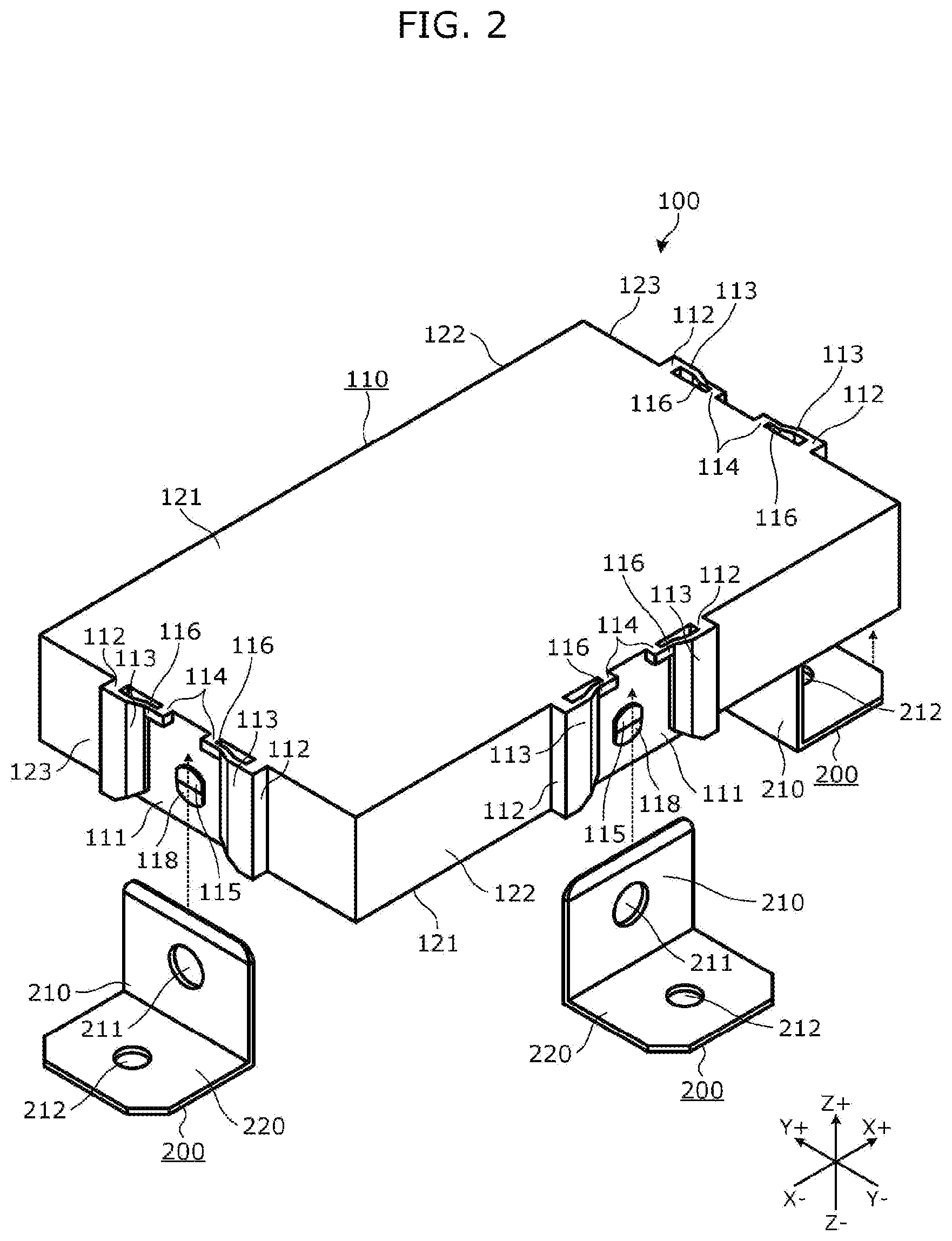 Patent US12317432 Figure 2 – Housing and control device