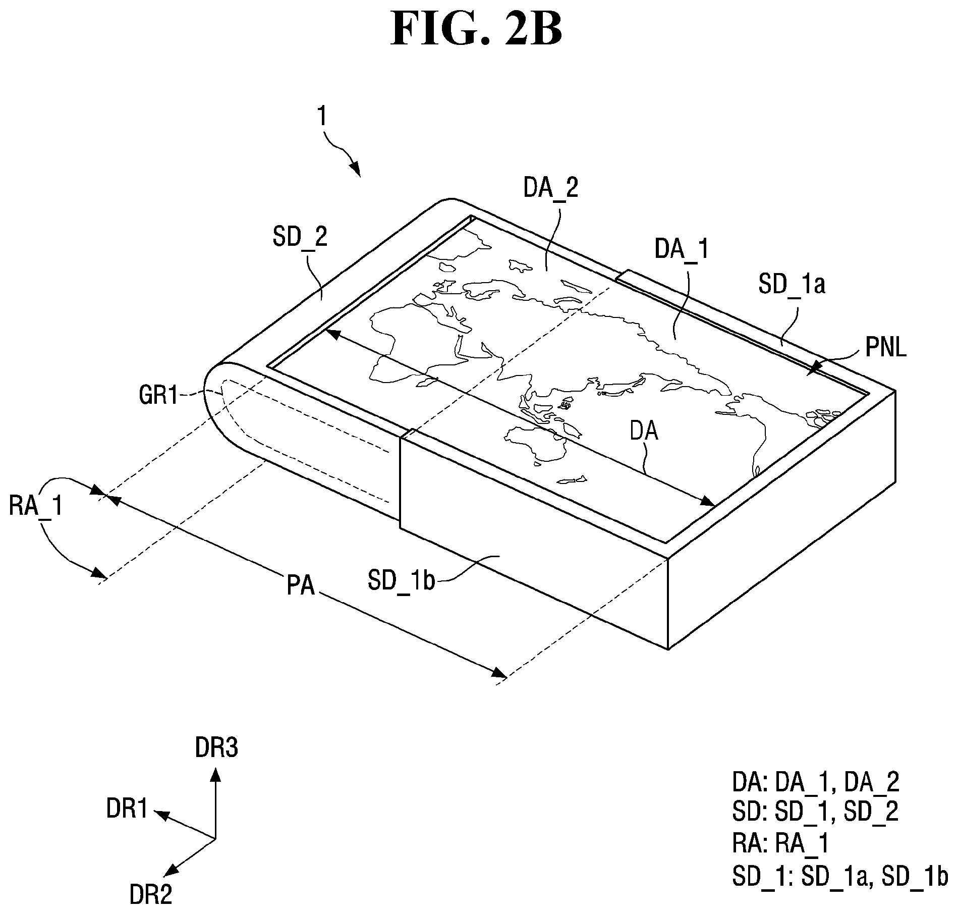 Patent US12317436 Figure 4 – Display device