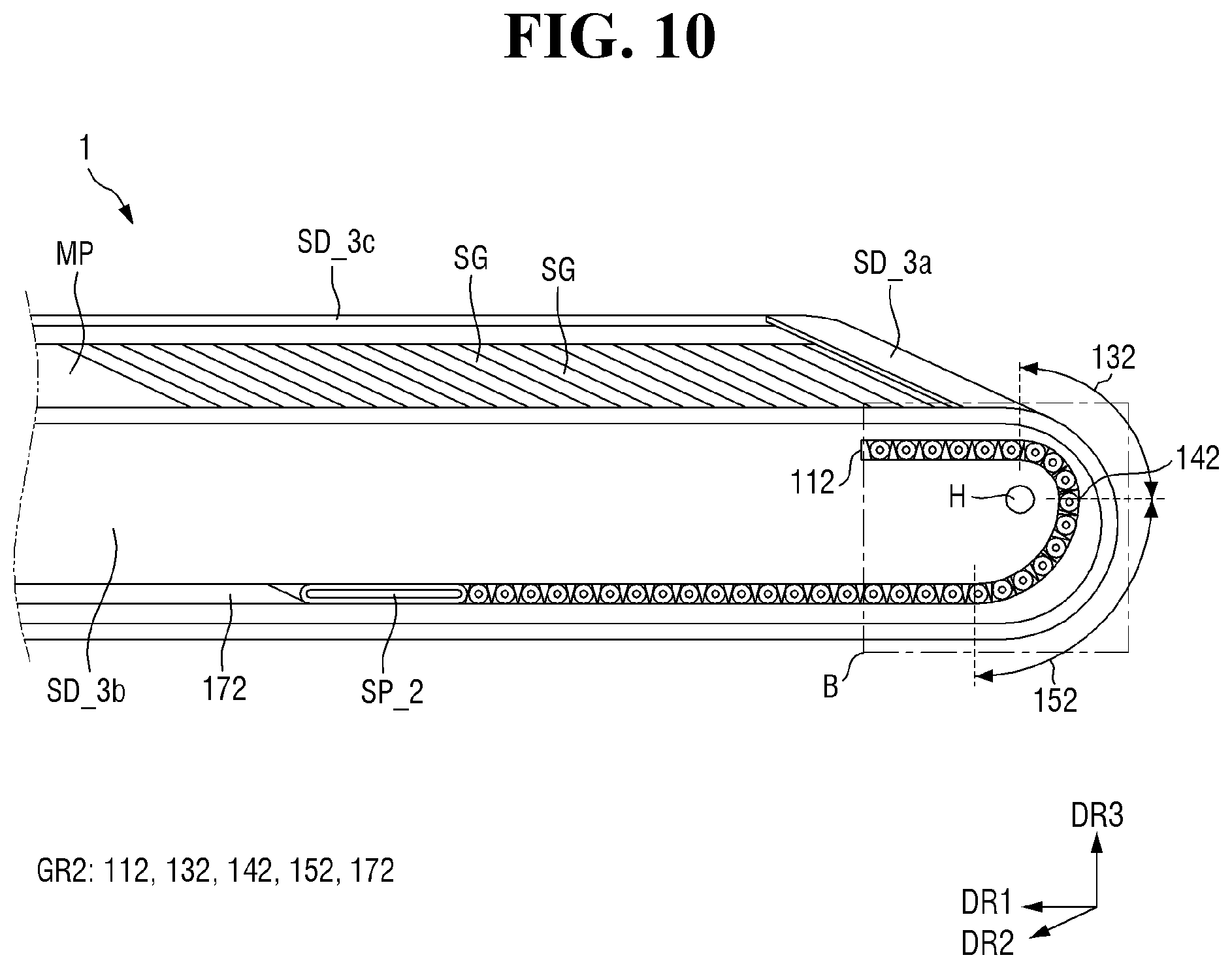 Patent US12317436 Figure 13 – Display device
