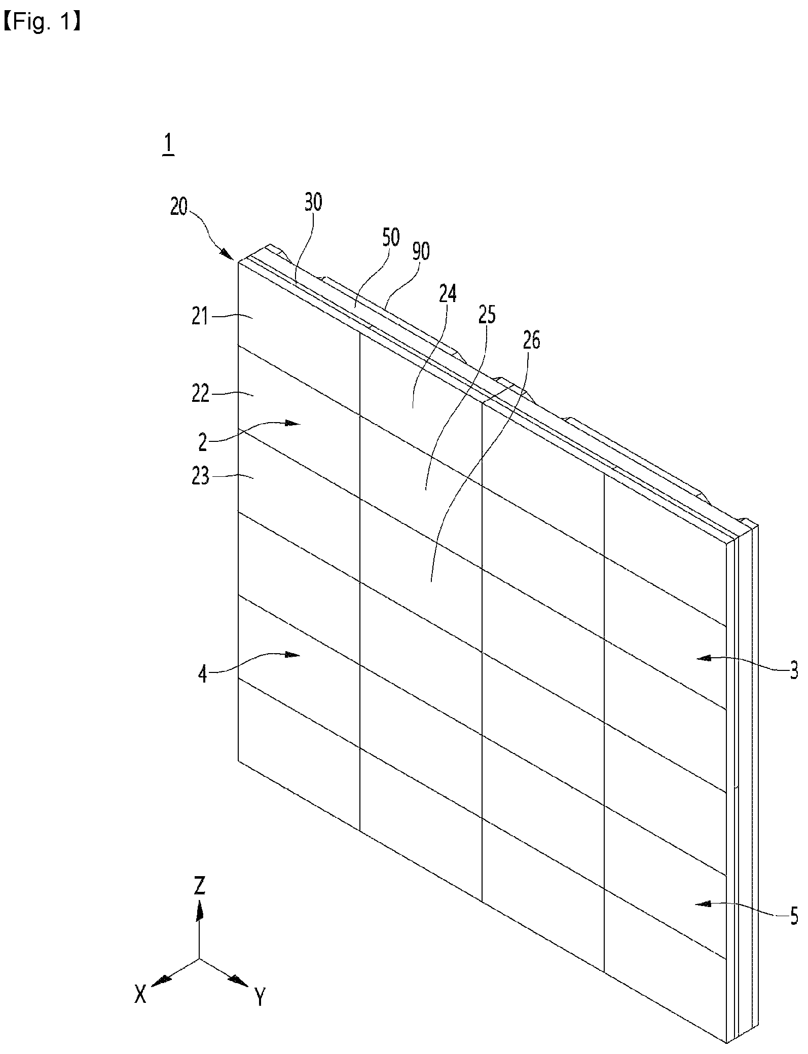 Patent US12317440 Figure 1 – Display device