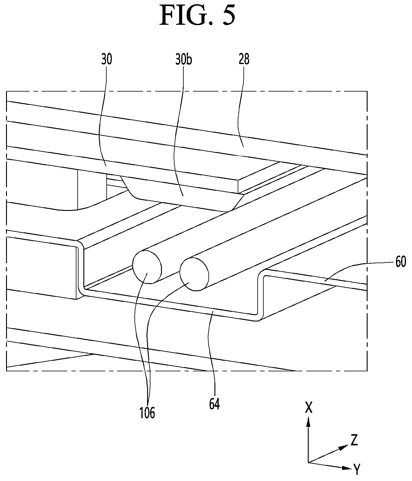 Patent US12317440 Figure 5 – Display device