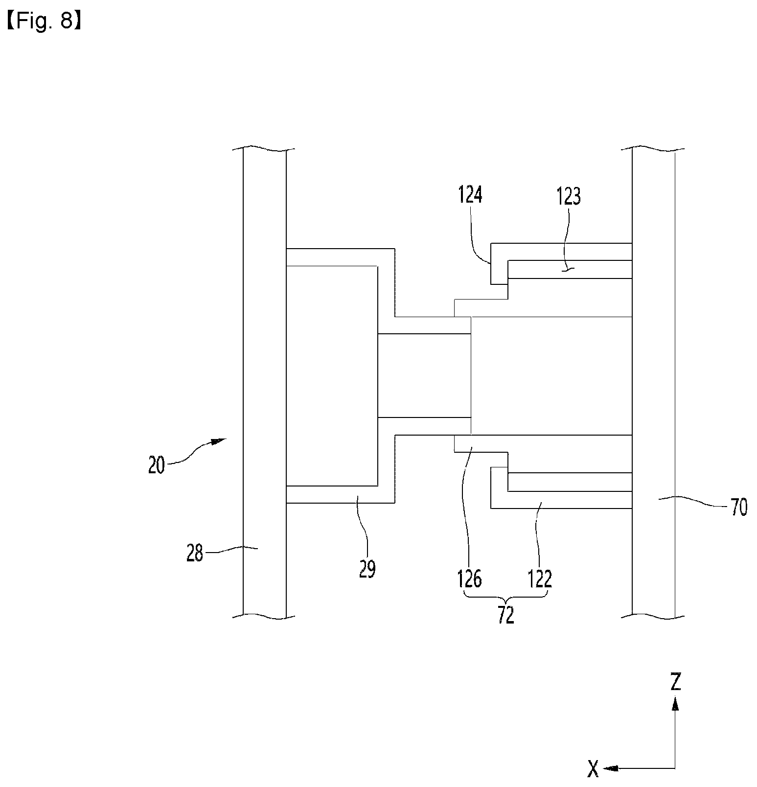 Patent US12317440 Figure 8 – Display device