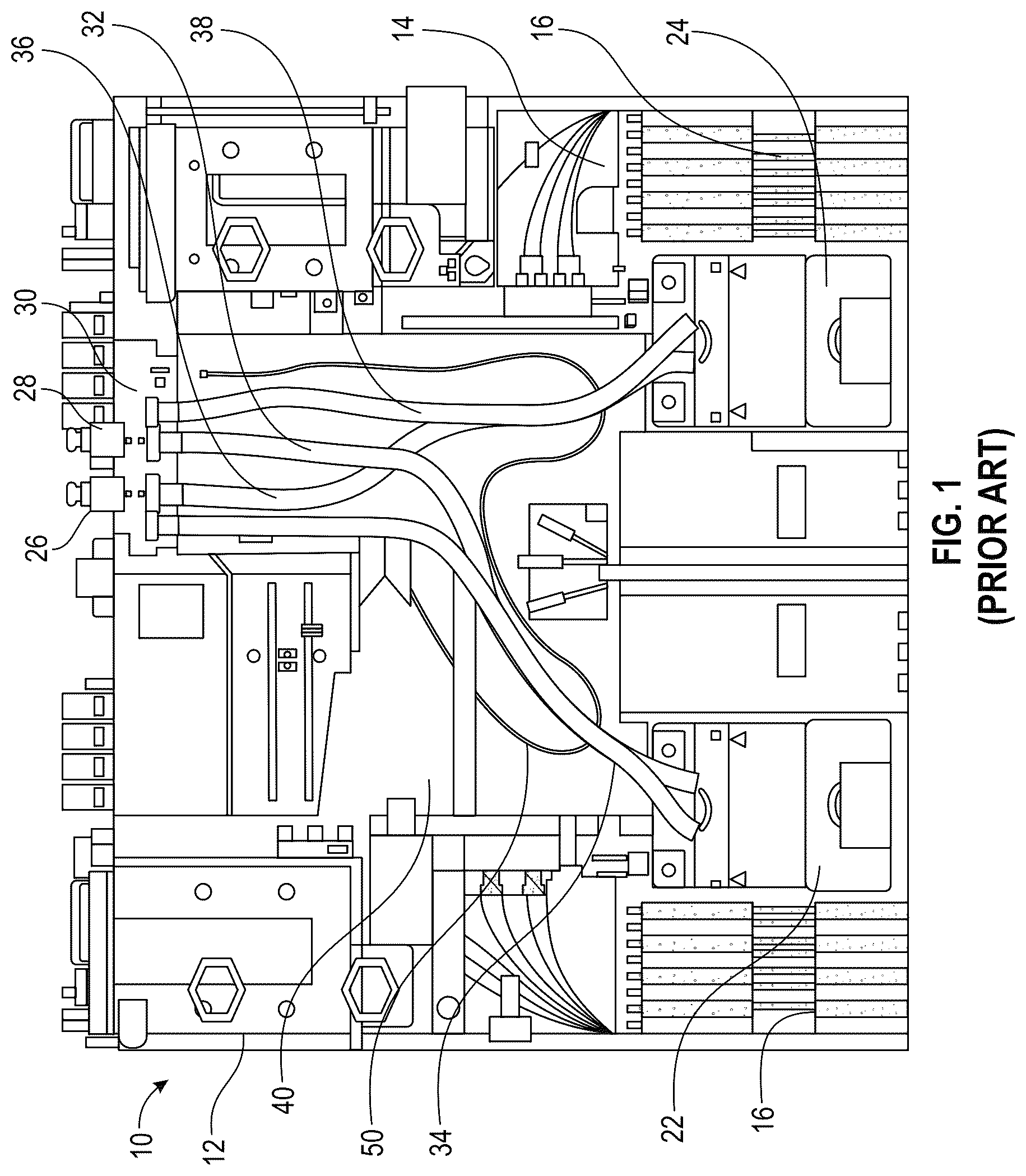 Patent US12317449 Figure 1 – Structure for detection and collection of leaked coolant