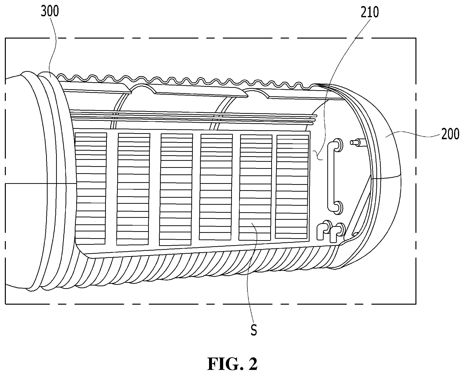 Patent US12317453 Figure 2 – Underwater data center