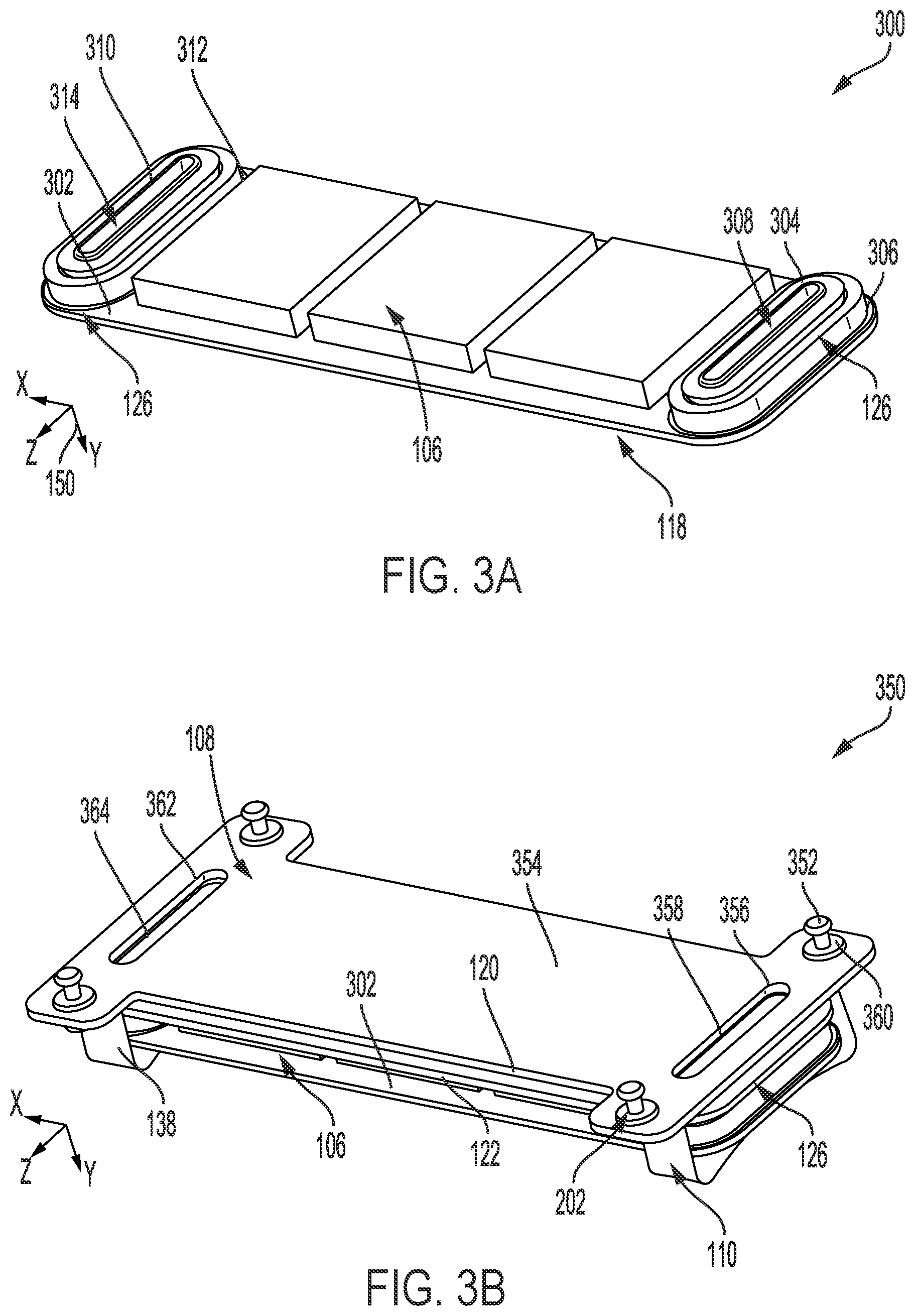Patent US12317457 Figure 3 – Systems for a heat exchanger with a biasing bracket and mounting plate