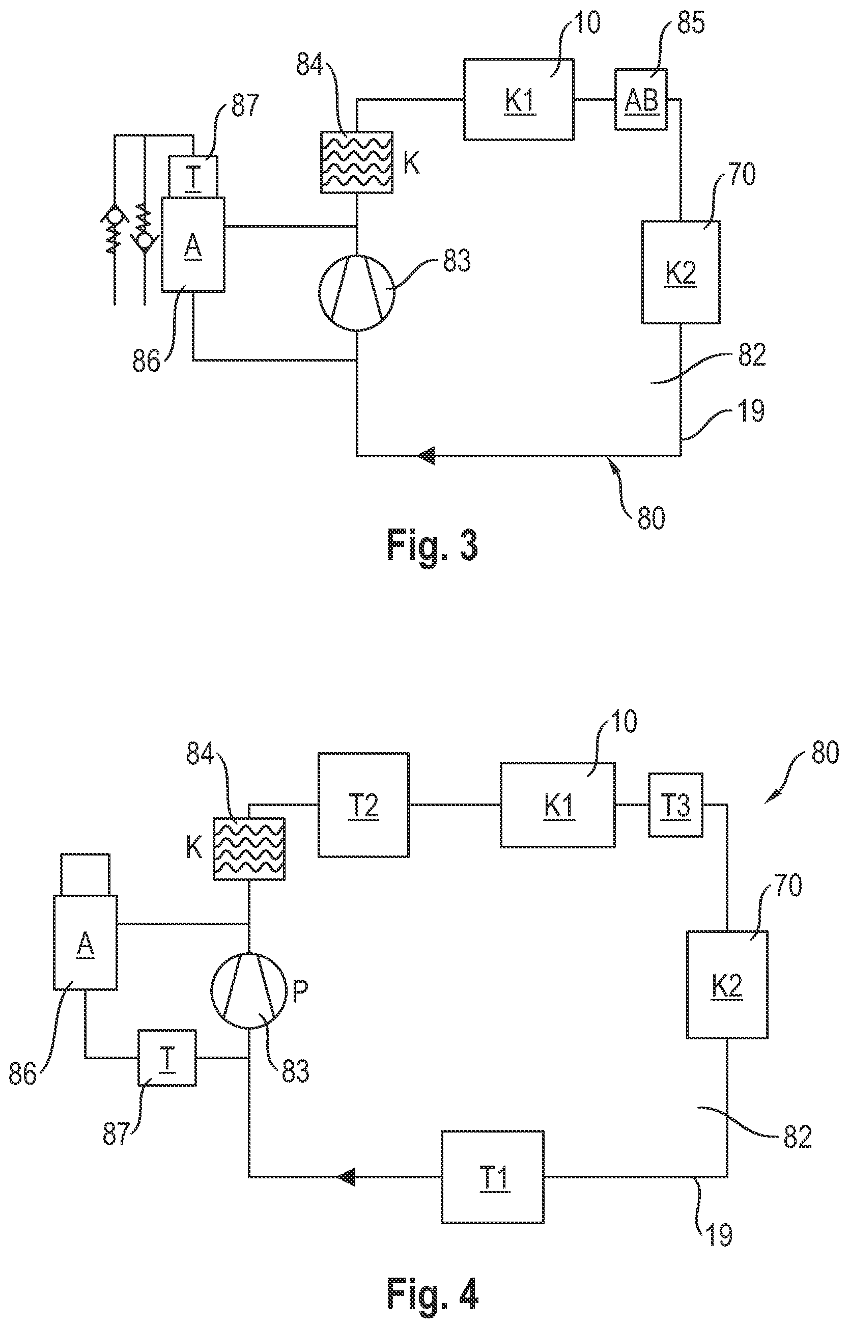 Patent US12317458 Figure 2 – Cooling arrangement with cooling fluid circuit and power electronics