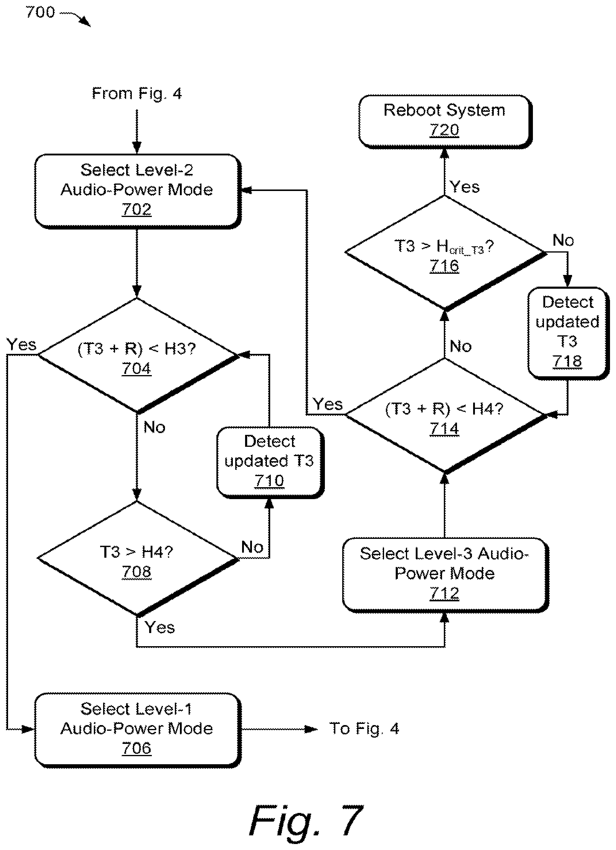 Patent US12317460 Figure 7 – Thermal mitigation for an electronic speaker device and associated apparatuses and methods
