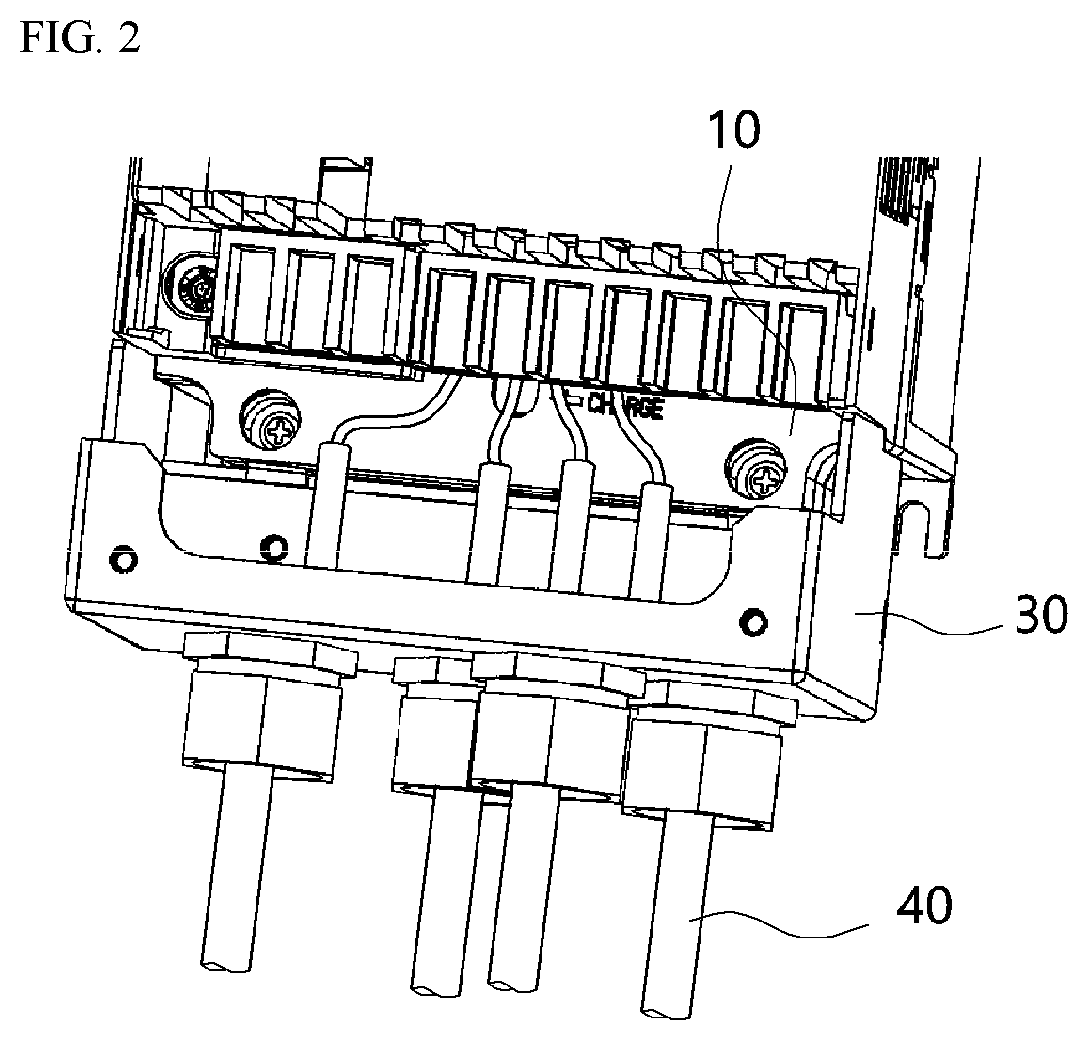 Patent US12317463 Figure 2 – Inverter mounting structure