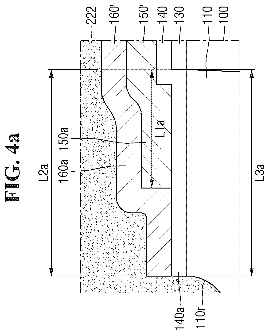 Patent US12317467 Figure 4 – Semiconductor device comprising work function metal pattern in boundary region and method for fabricating the same