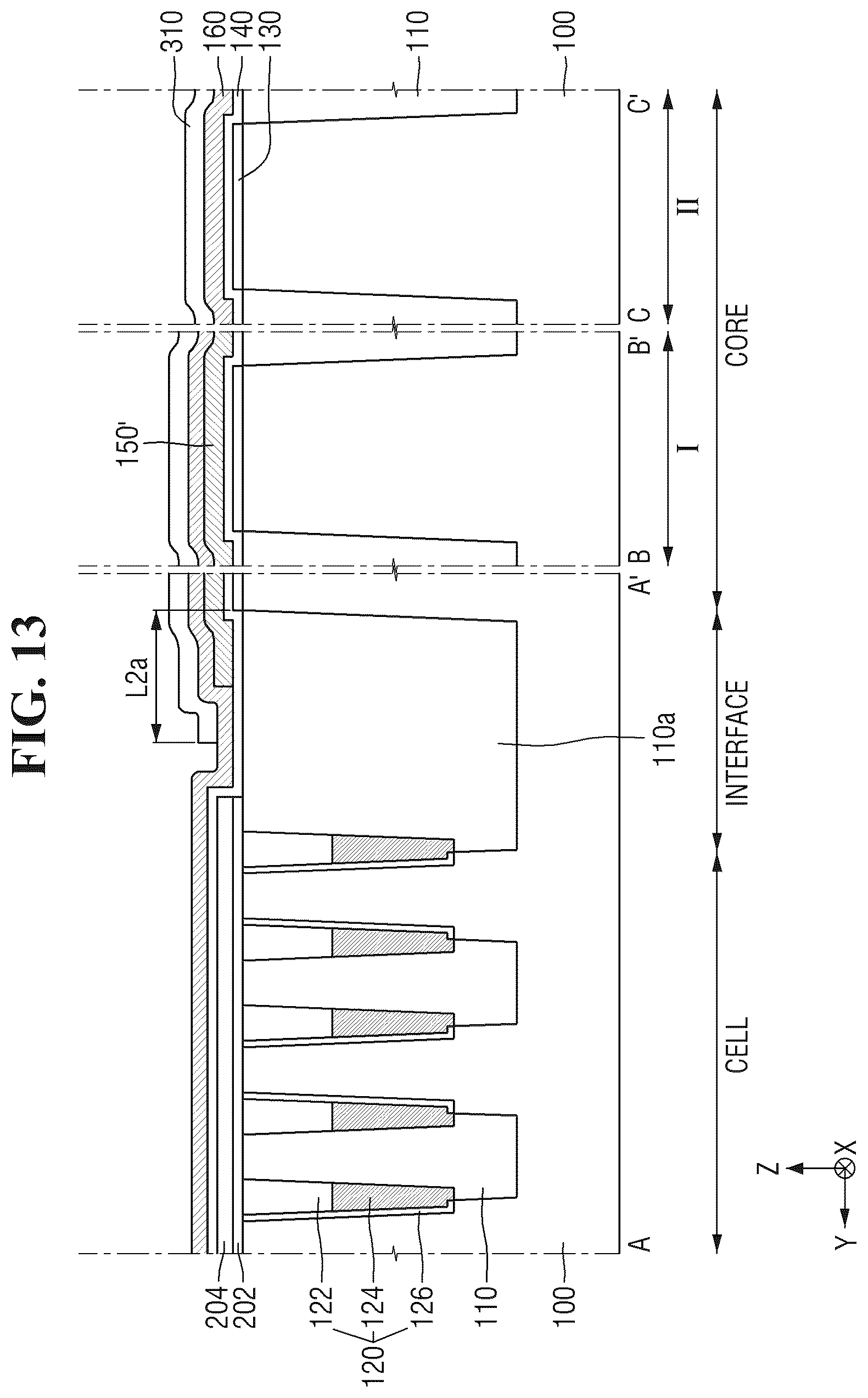 Patent US12317467 Figure 15 – Semiconductor device comprising work function metal pattern in boundary region and method for fabricating the same
