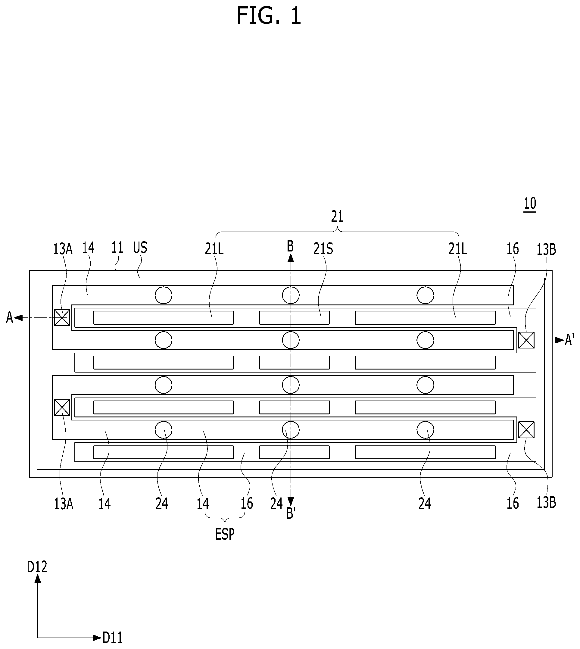 Patent US12317471 — Semiconductor device and method for fabricating the same — Figure 1