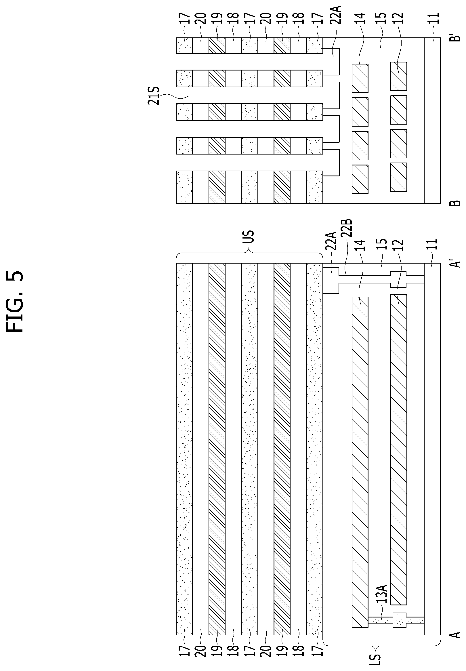 Patent US12317471 Figure 5 – Semiconductor device and method for fabricating the same