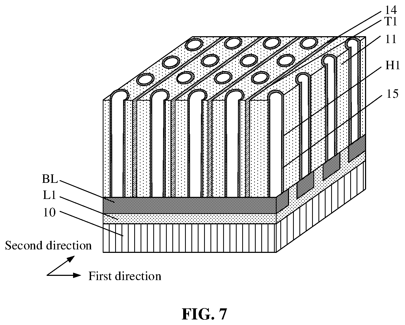 Patent US12317472 Figure 6 – Method for manufacturing semiconductor device, semiconductor device, and stack device