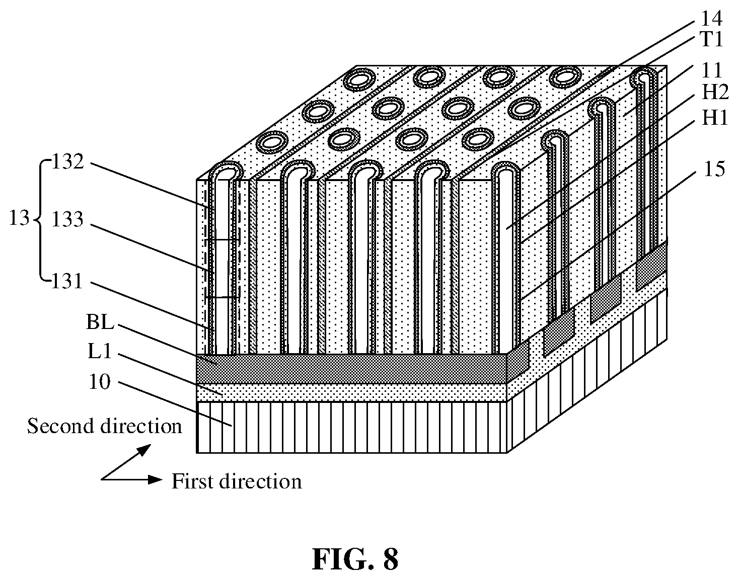 Patent US12317472 Figure 7 – Method for manufacturing semiconductor device, semiconductor device, and stack device