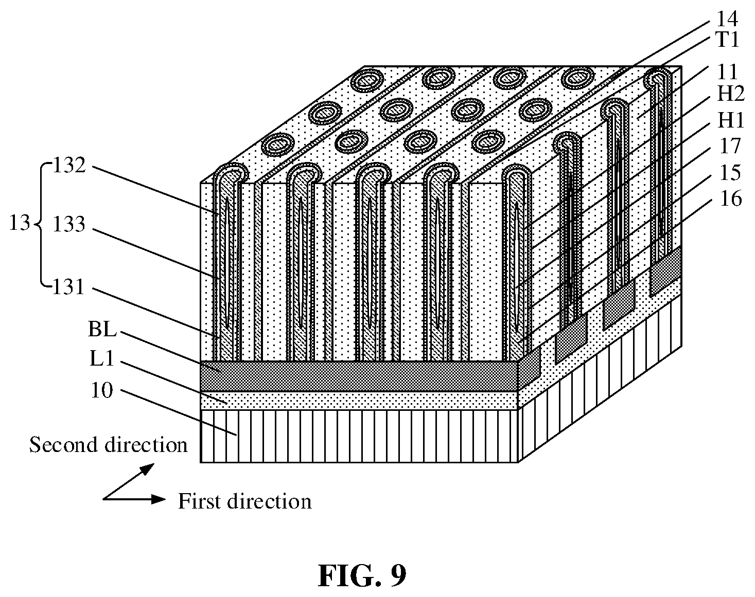 Patent US12317472 Figure 8 – Method for manufacturing semiconductor device, semiconductor device, and stack device