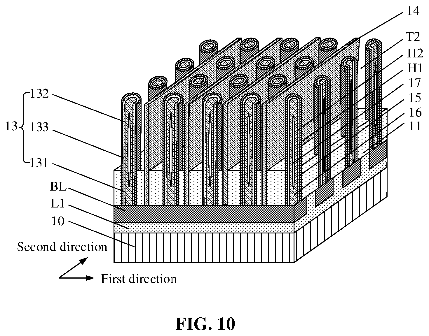 Patent US12317472 Figure 9 – Method for manufacturing semiconductor device, semiconductor device, and stack device
