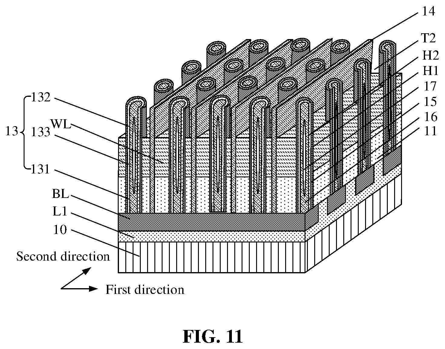 Patent US12317472 Figure 10 – Method for manufacturing semiconductor device, semiconductor device, and stack device