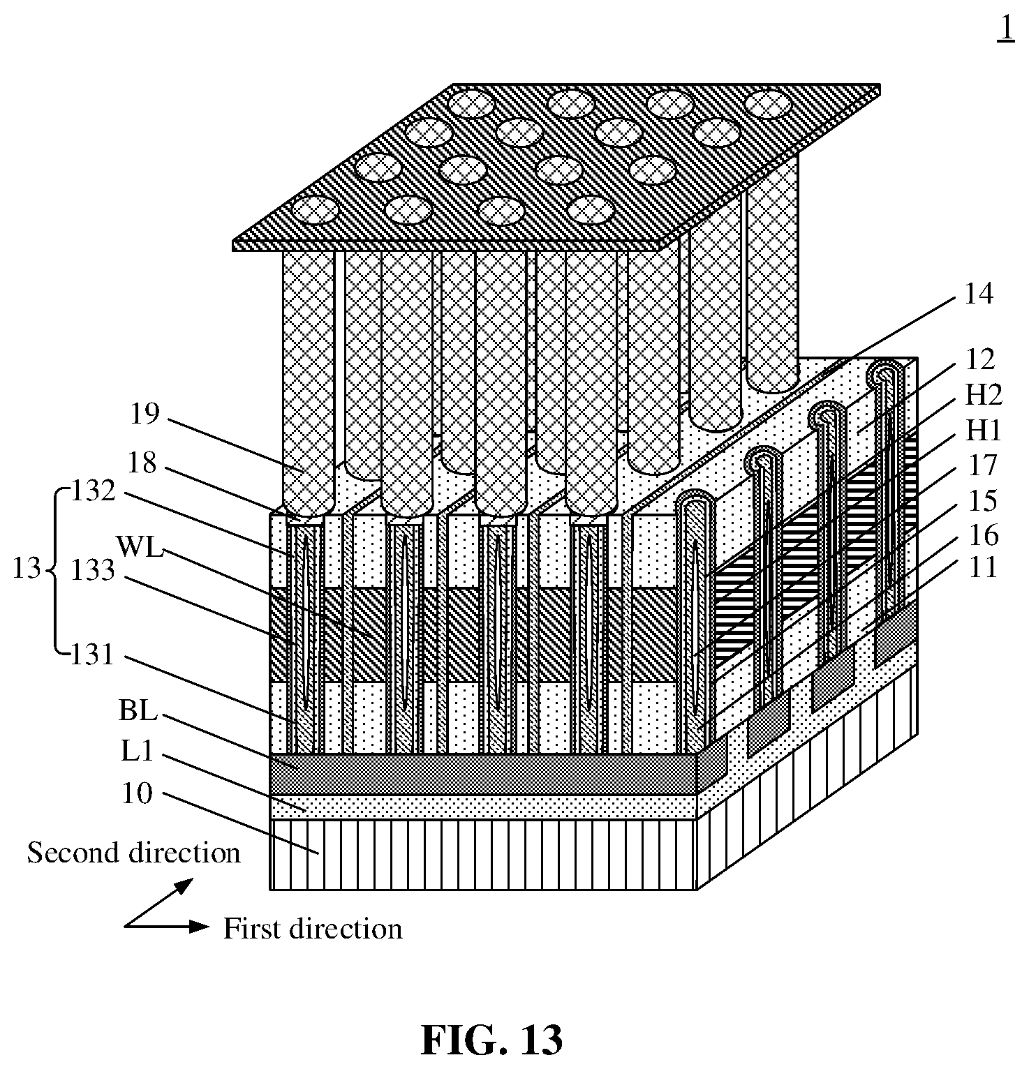 Patent US12317472 Figure 12 – Method for manufacturing semiconductor device, semiconductor device, and stack device