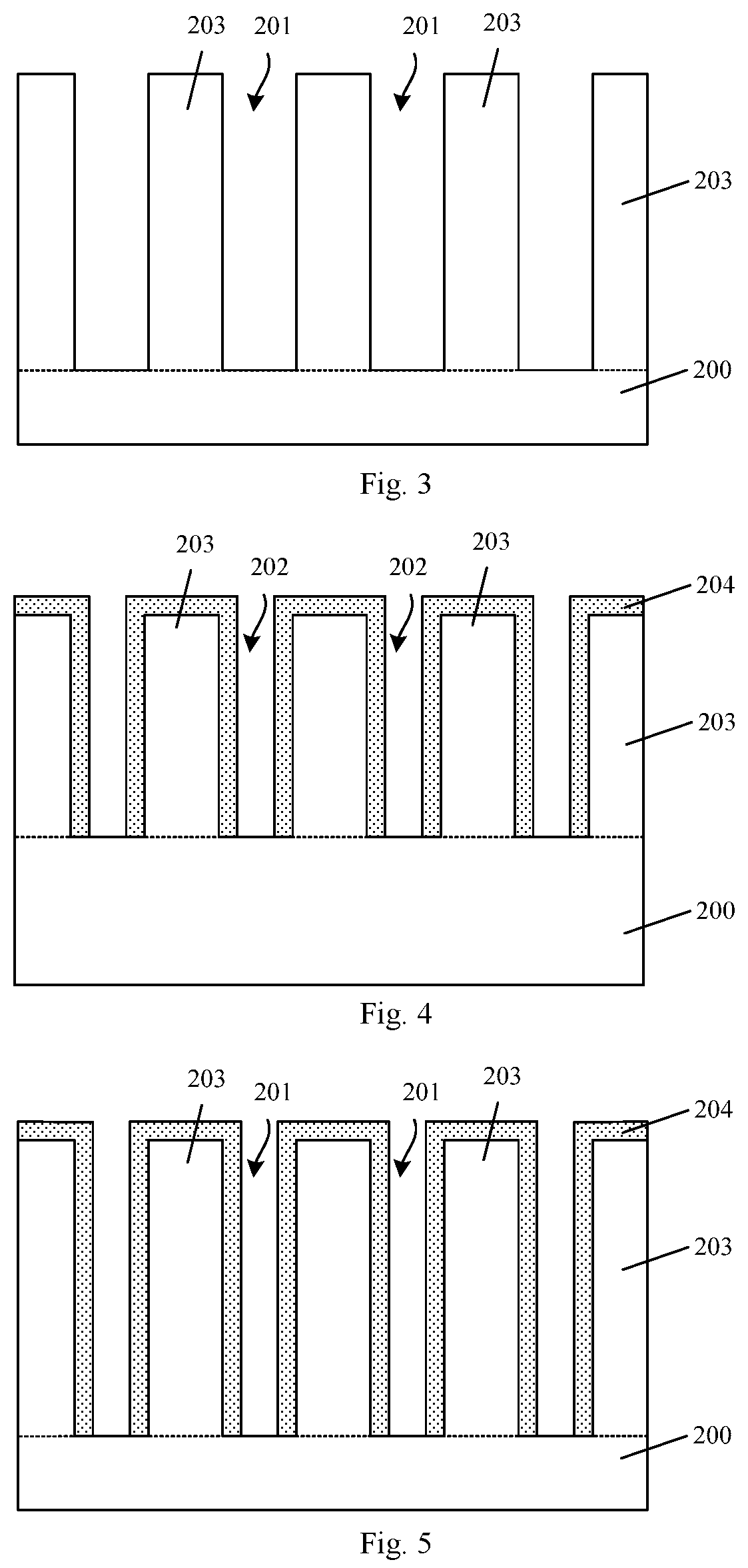 Patent US12317473 Figure 2 – Semiconductor device having plurality of trenches with different depth