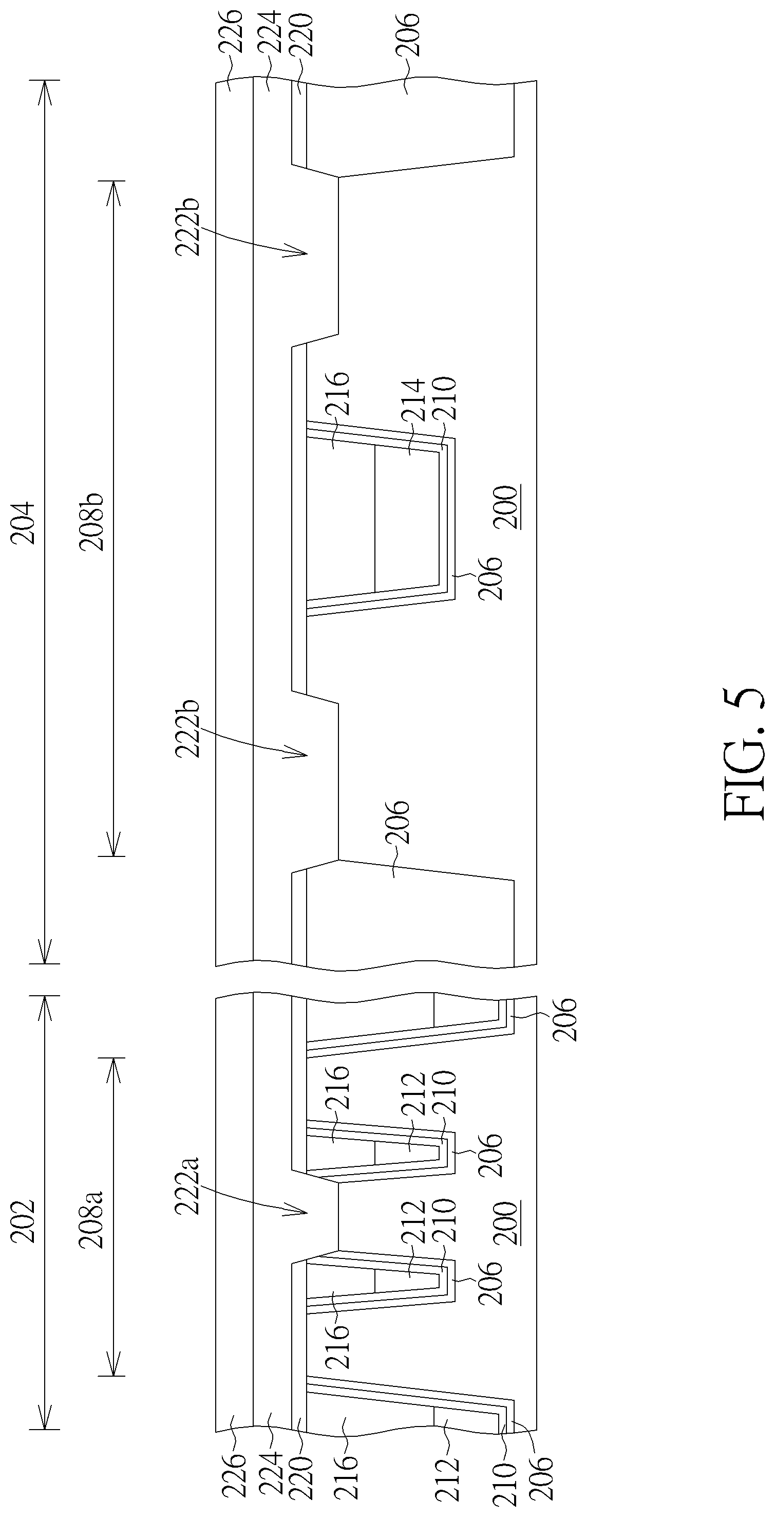 Patent US12317474 Figure 5 – Method for forming memory device with buried gate in peripheral circuit region
