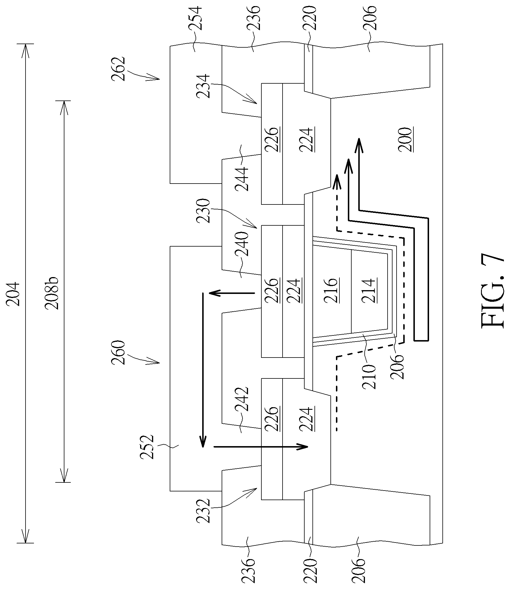 Patent US12317474 Figure 7 – Method for forming memory device with buried gate in peripheral circuit region