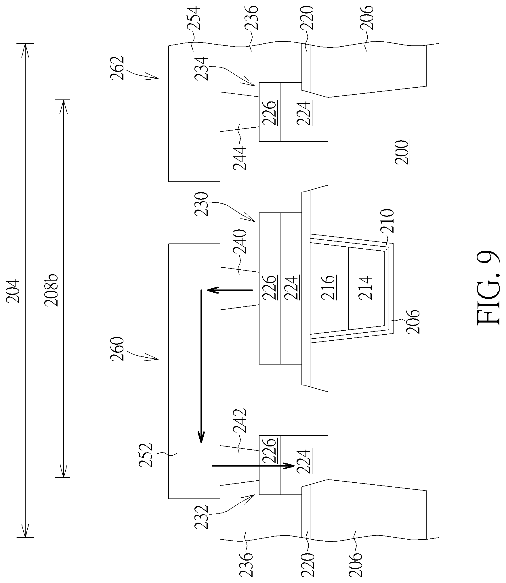 Patent US12317474 Figure 9 – Method for forming memory device with buried gate in peripheral circuit region