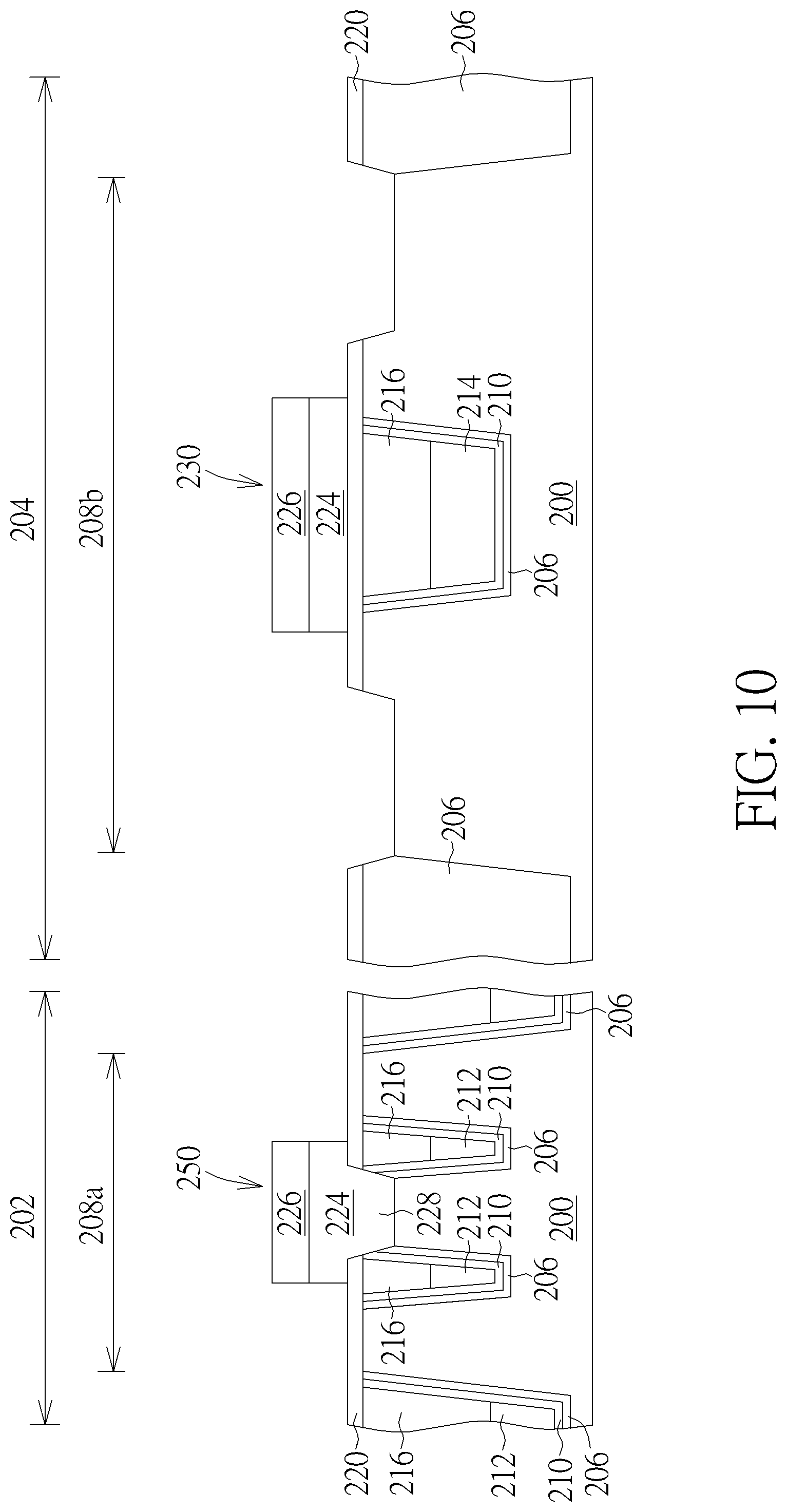 Patent US12317474 Figure 10 – Method for forming memory device with buried gate in peripheral circuit region