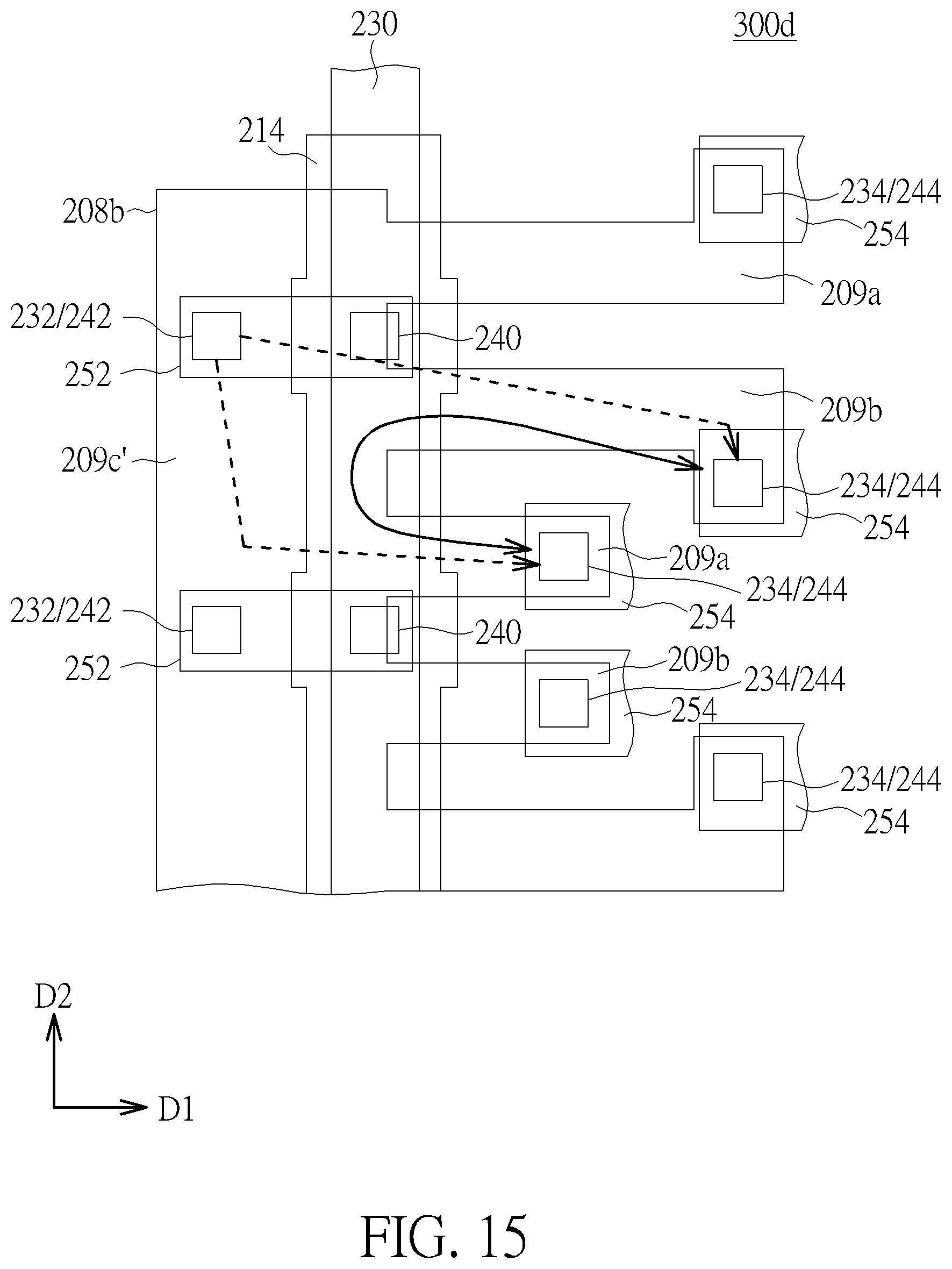 Patent US12317474 Figure 15 – Method for forming memory device with buried gate in peripheral circuit region