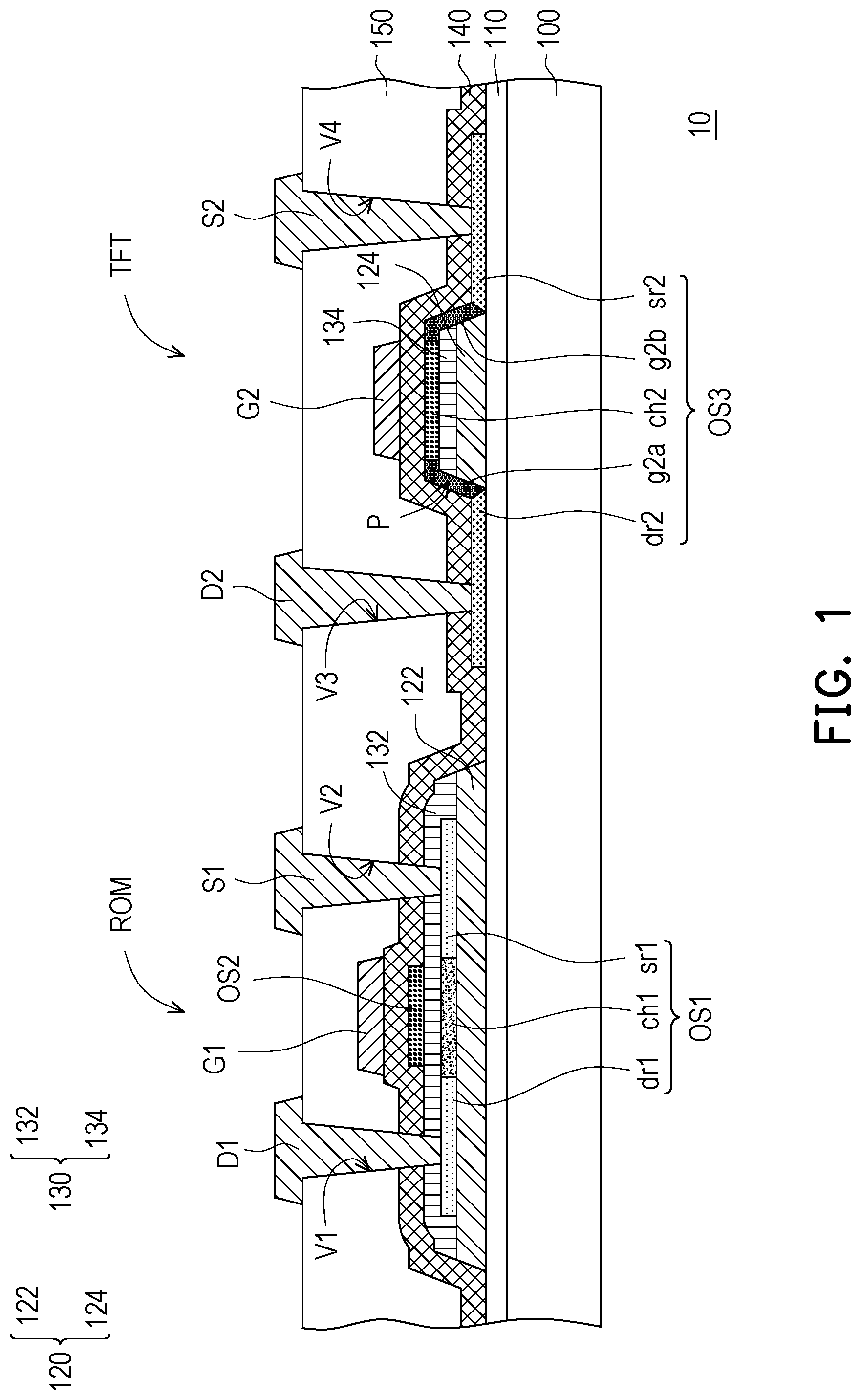 Patent US12317477 Figure 1 – Memory device, memory circuit and manufacturing method of memory circuit
