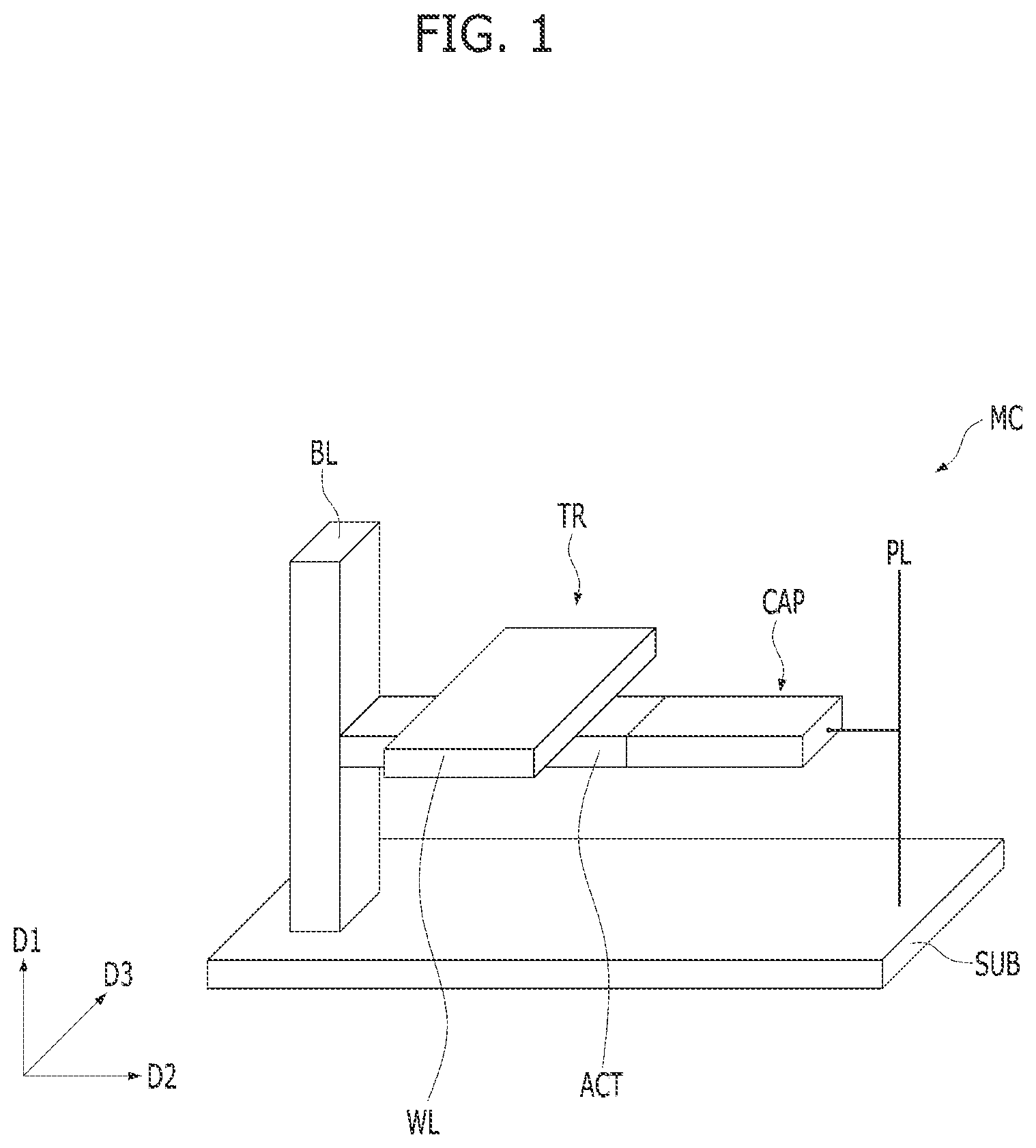 Patent US12317480 Figure 1 – Semiconductor device and method for fabricating the same