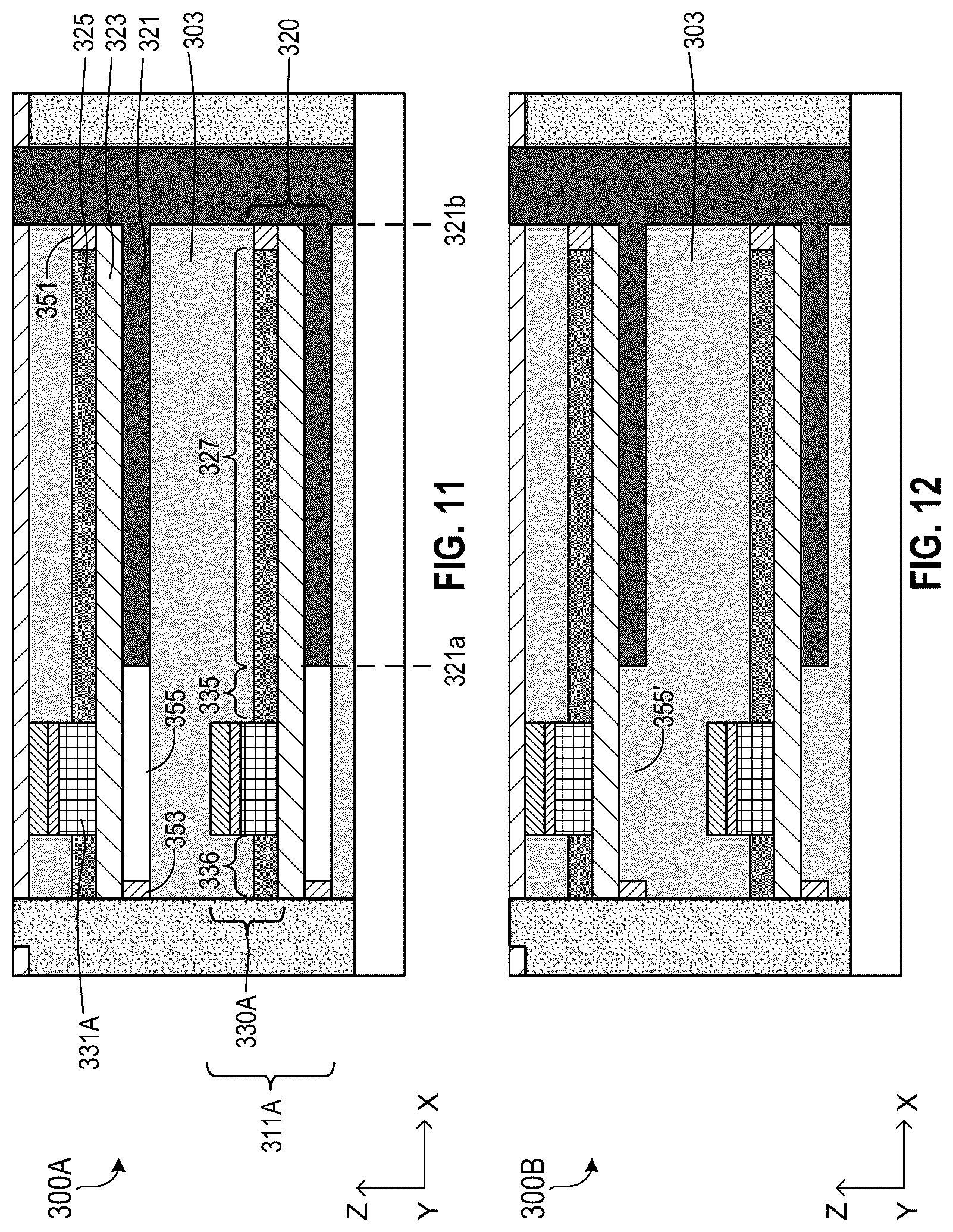 Patent US12317481 Figure 9 – 3D memory with cell stacking using an in-situ capacitor stack
