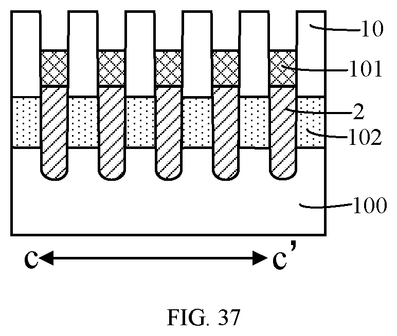 Patent US12317483 Figure 11 – Semiconductor structure having isolation structure embedded in the groove of the bit line