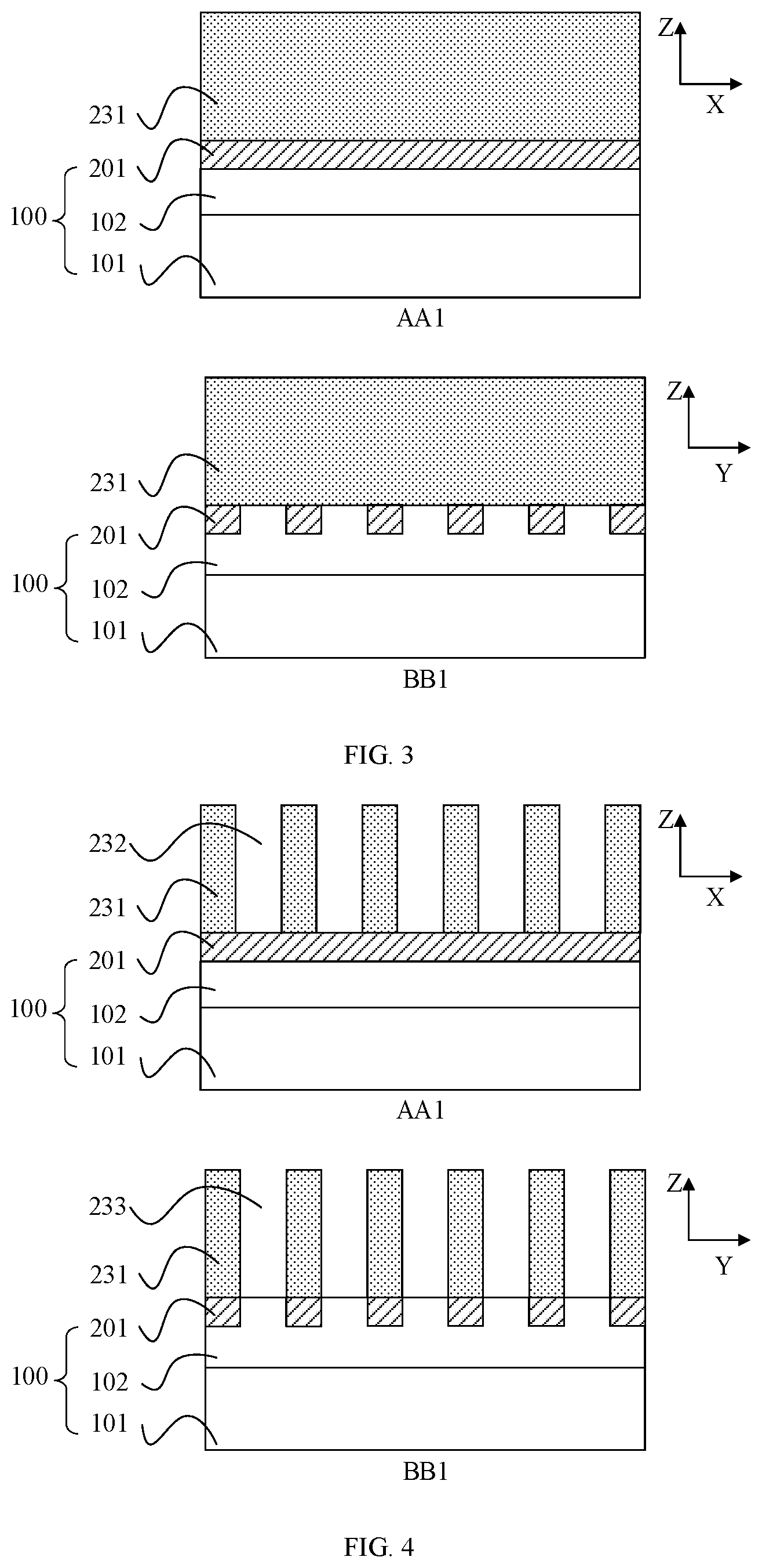 Patent US12317484 Figure 2 – Method for forming a first and a second transistors array having plurality of first and semiconductor pillars