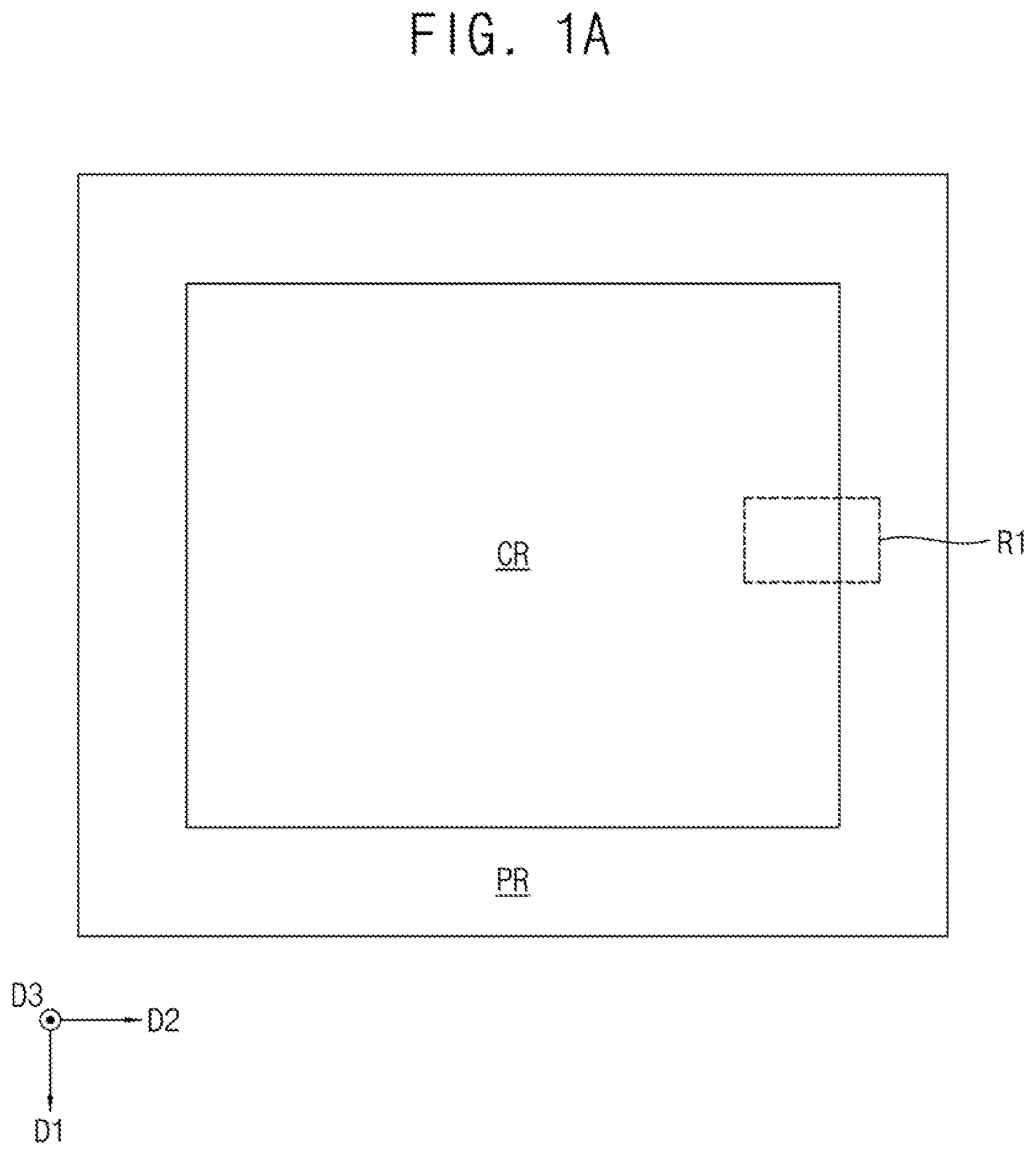 Patent US12317485 — Semiconductor device including peripheral contact — Figure 1