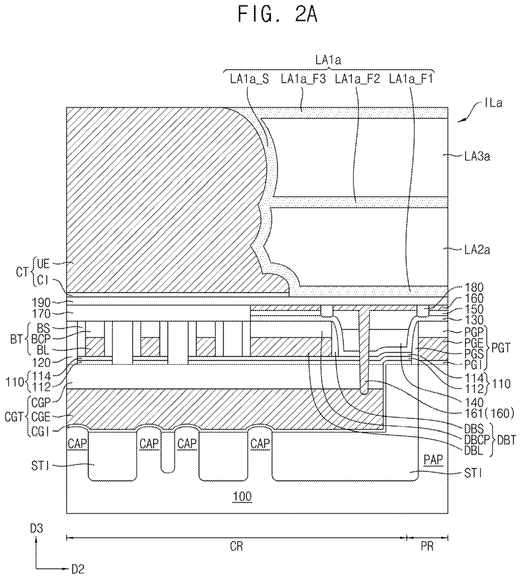 Patent US12317485 Figure 7 – Semiconductor device including peripheral contact
