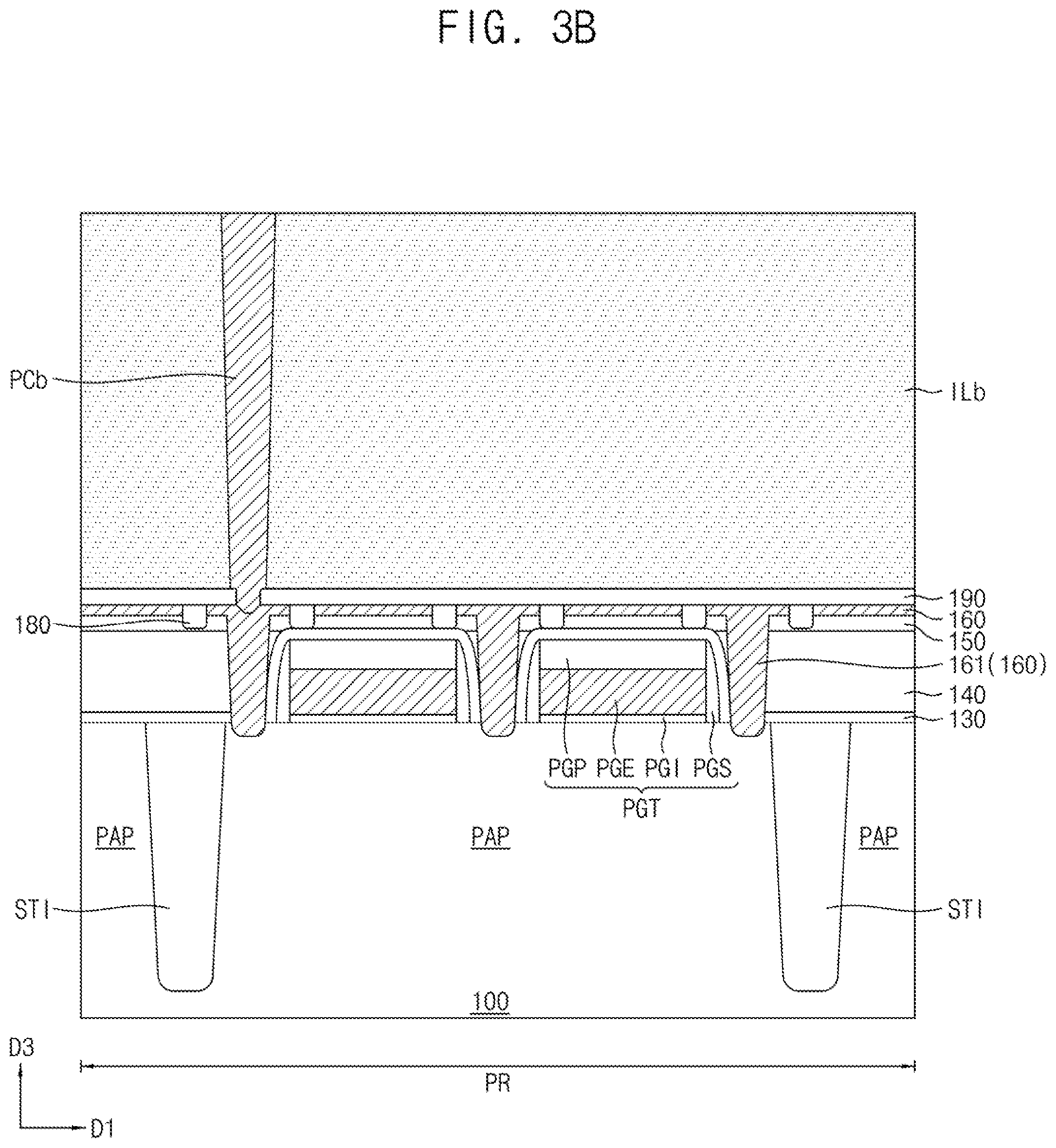 Patent US12317485 Figure 11 – Semiconductor device including peripheral contact
