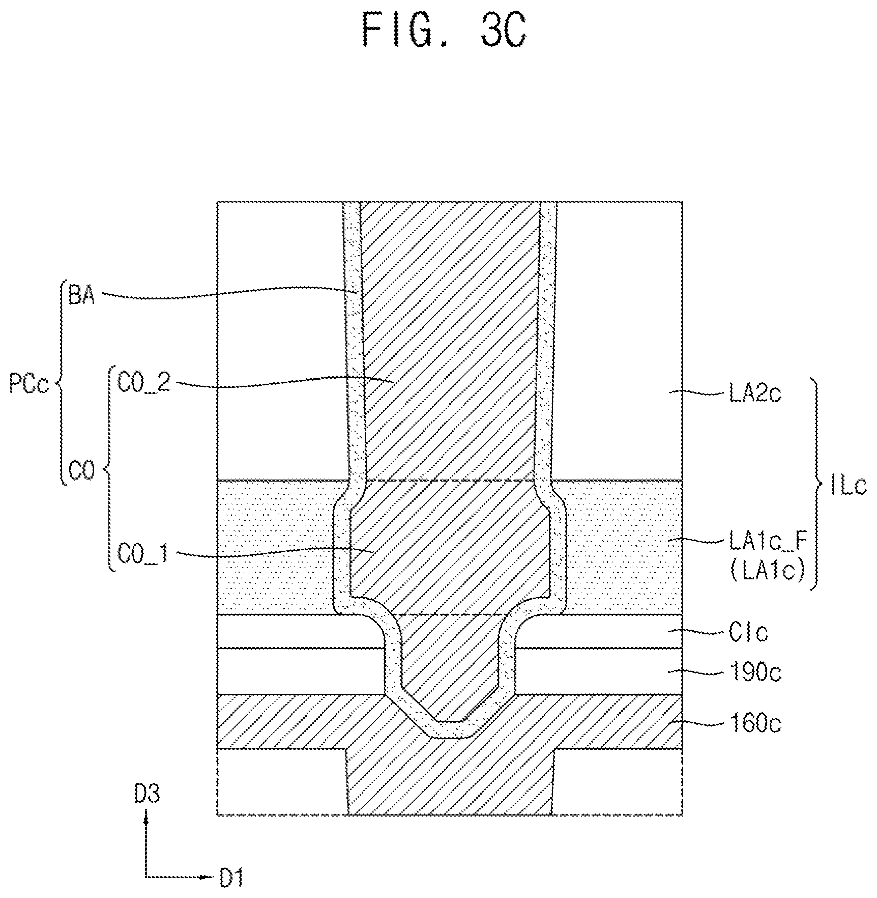 Patent US12317485 Figure 12 – Semiconductor device including peripheral contact