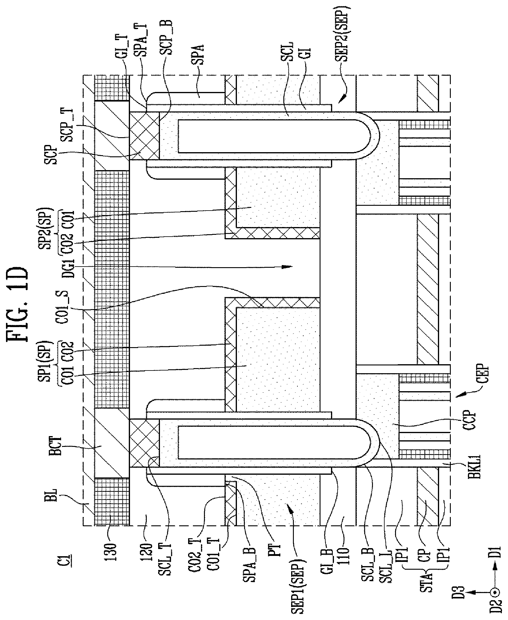 Patent US12317486 Figure 4 – Semiconductor device and manufacturing method of the semiconductor device