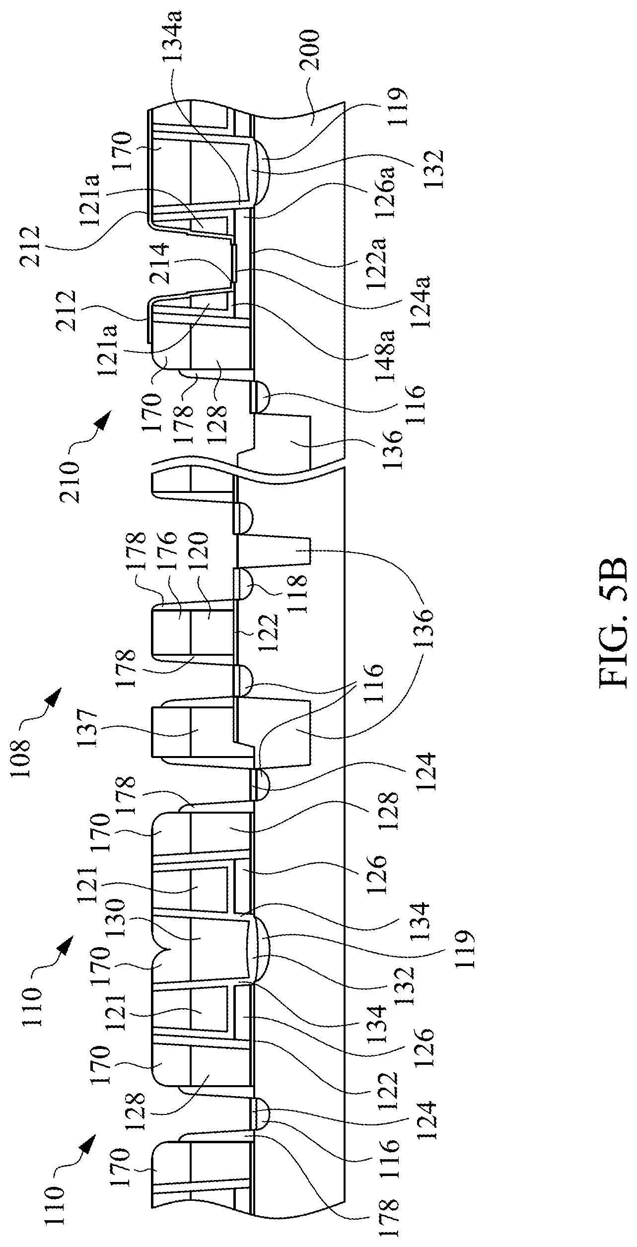 Patent US12317488 Figure 8 – Structure and method for preventing silicide contamination during the manufacture of micro-processors with embedded flash memory